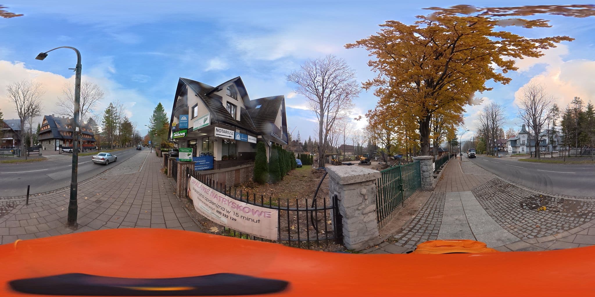 Street view near Willa Sienkiewiczówka, Zakopane
