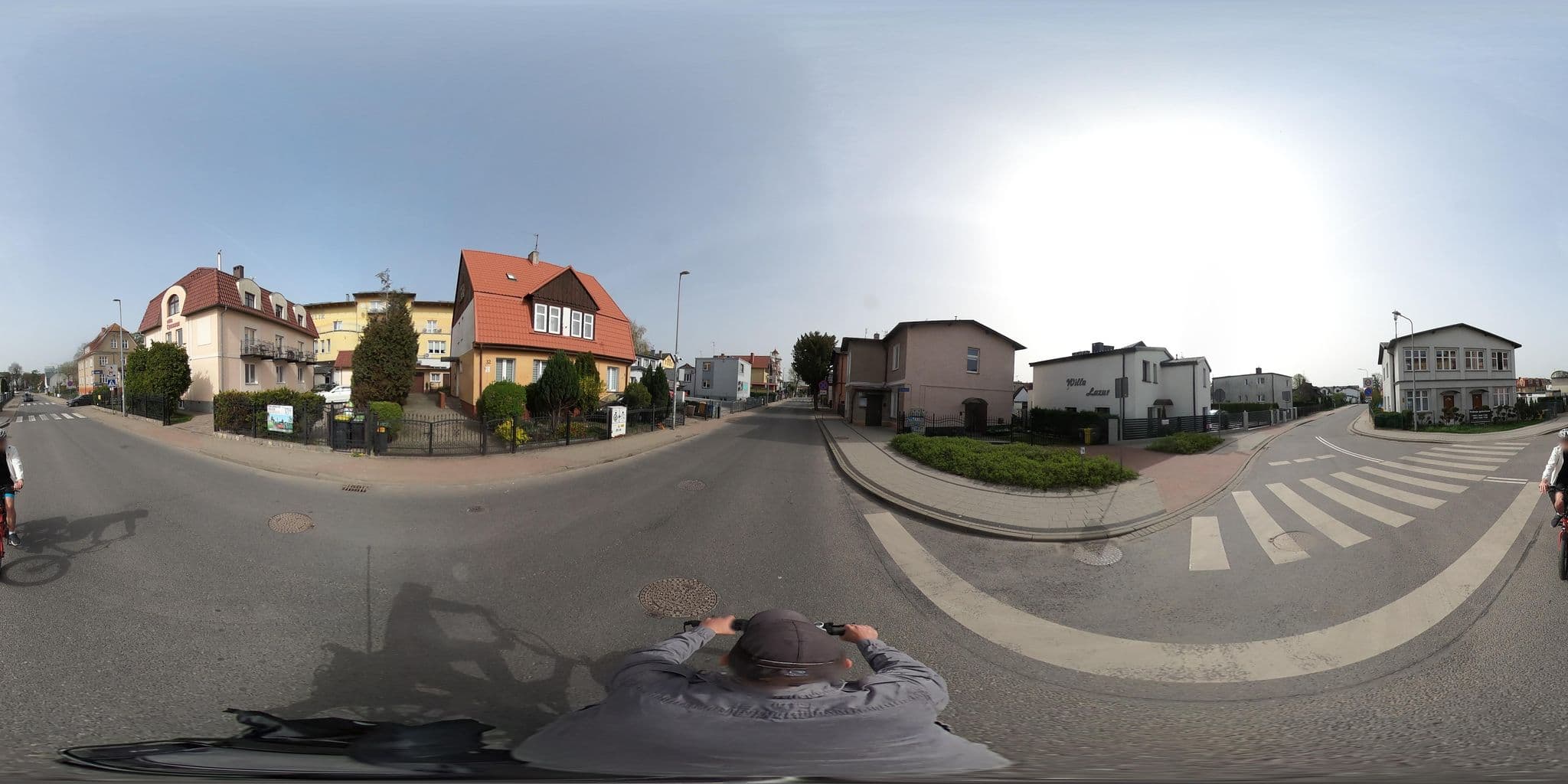 Street view near Willa Lazur, Międzyzdroje — © tomlo1980 (CC BY-SA · Mapillary)