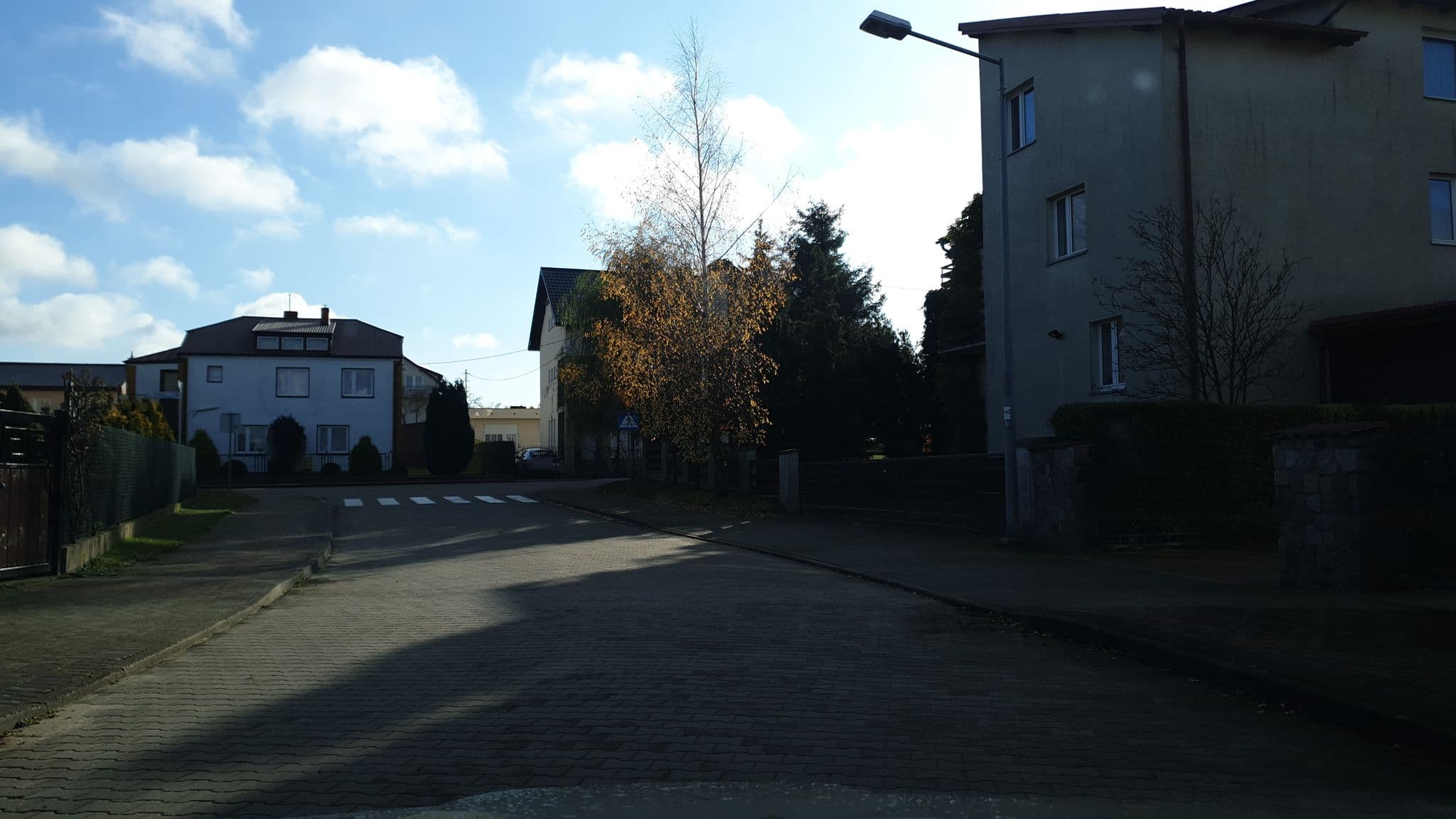 Street view near Domki u Asi, Jastrzębia Góra