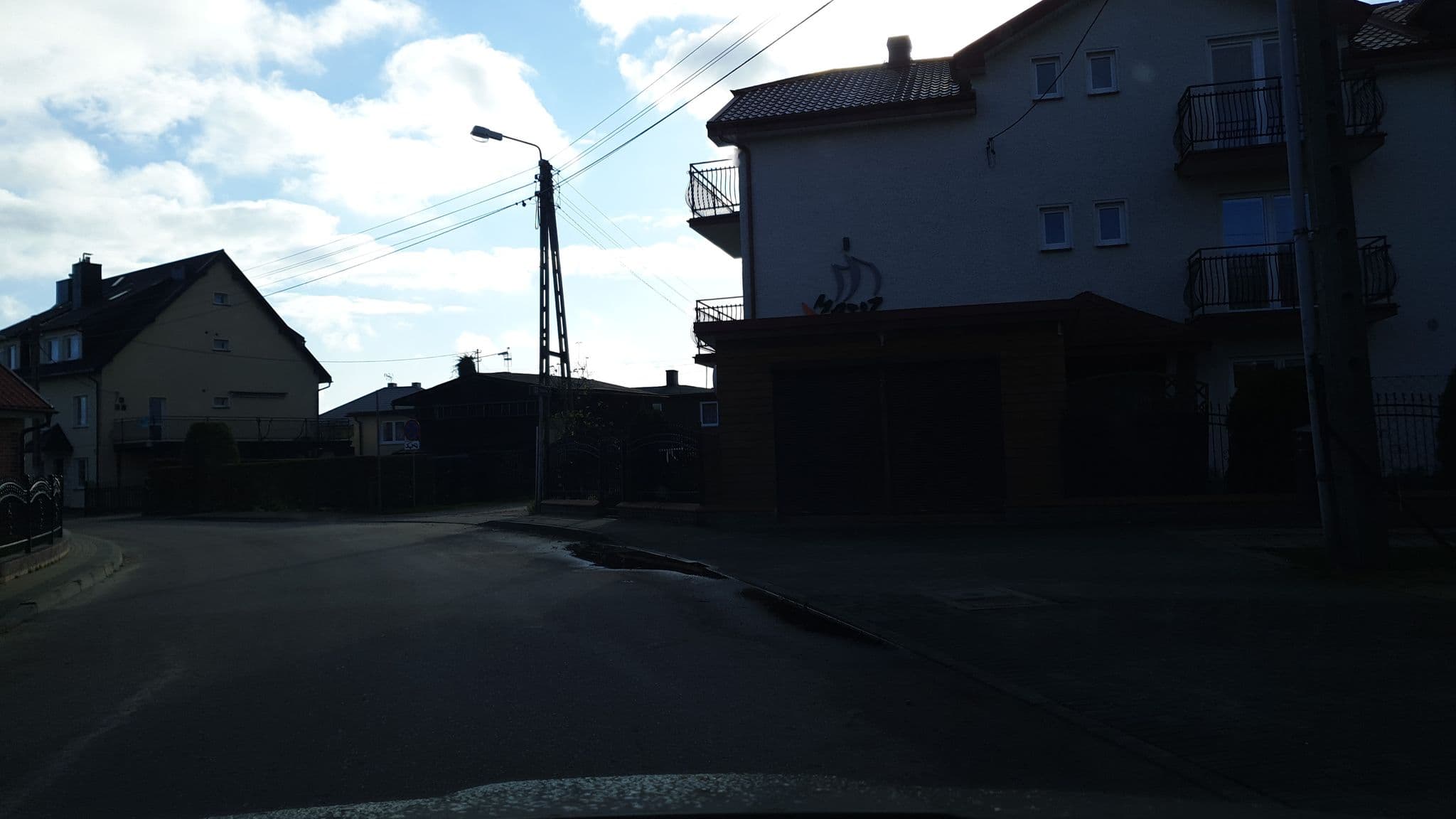 Street view near Matiz, Jastrzębia Góra