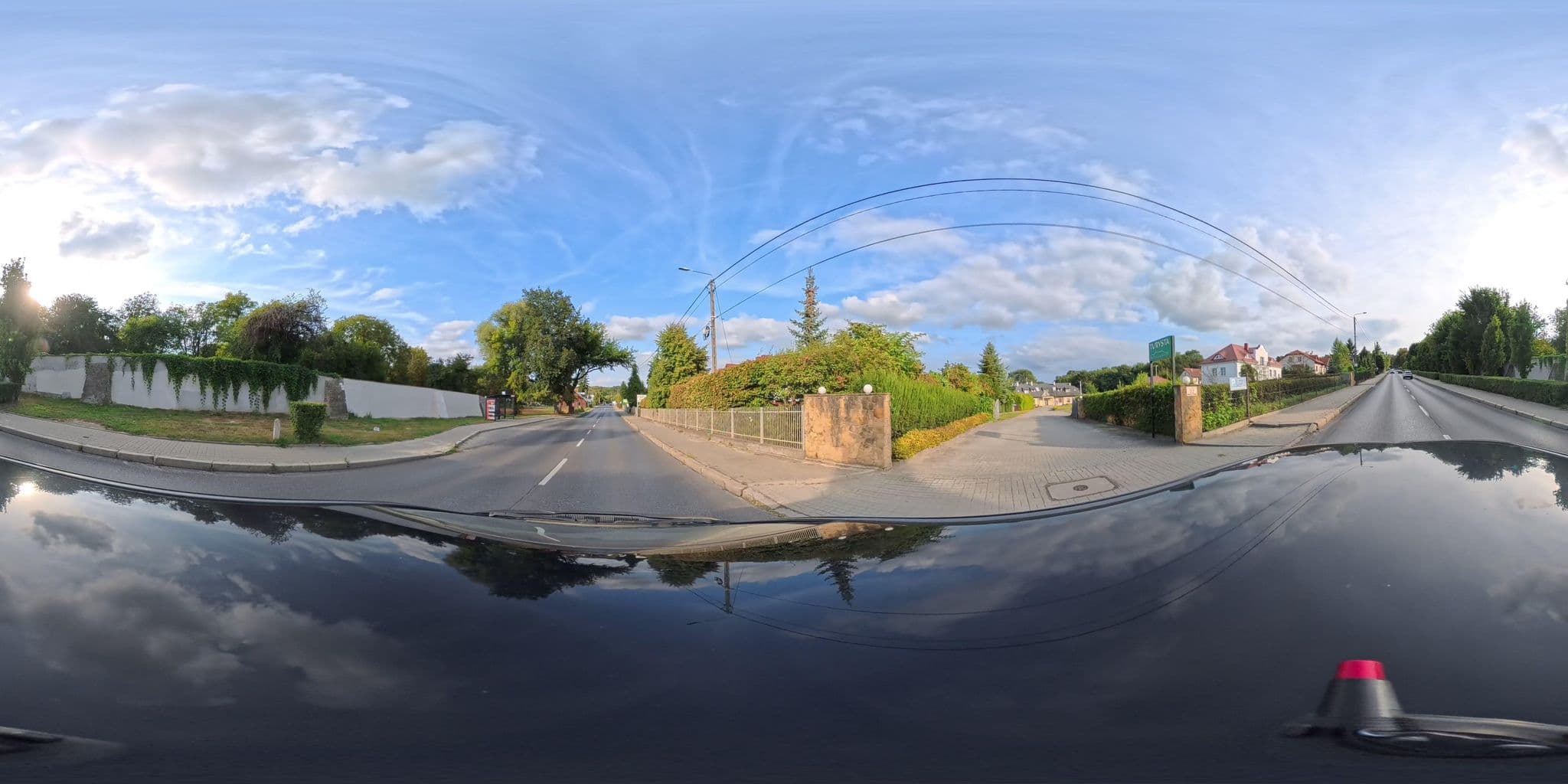Street view near Willa w Ogrodzie, Sandomierz — © David177 (CC BY-SA · Mapillary)
