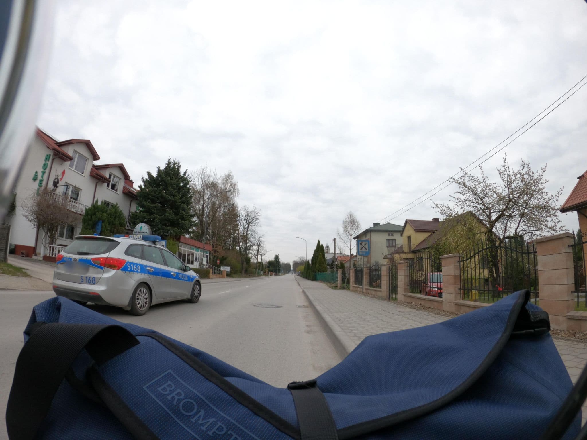 Street view near Hotel "Pod Świerkiem", Busko-Zdrój — © masterofnoroad (CC BY-SA · Mapillary)