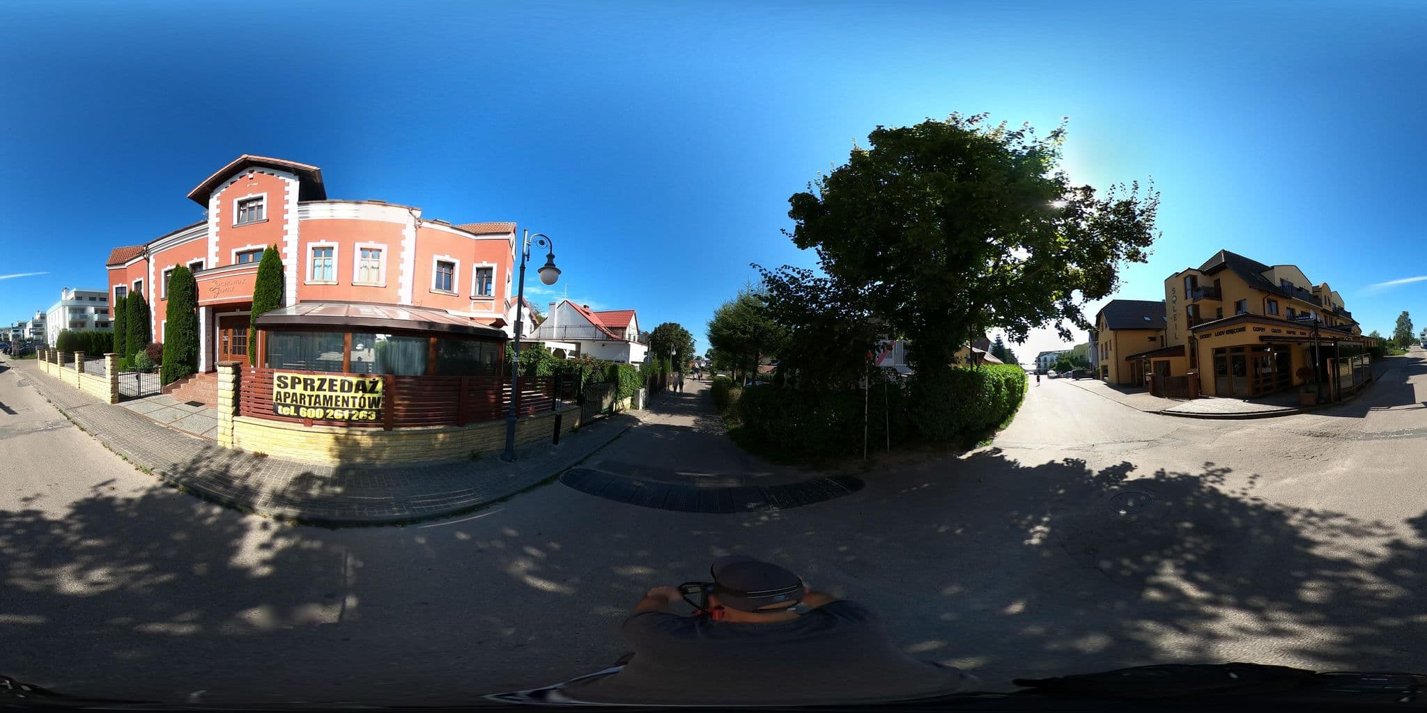 Street view near Magdalena, Pobierowo
