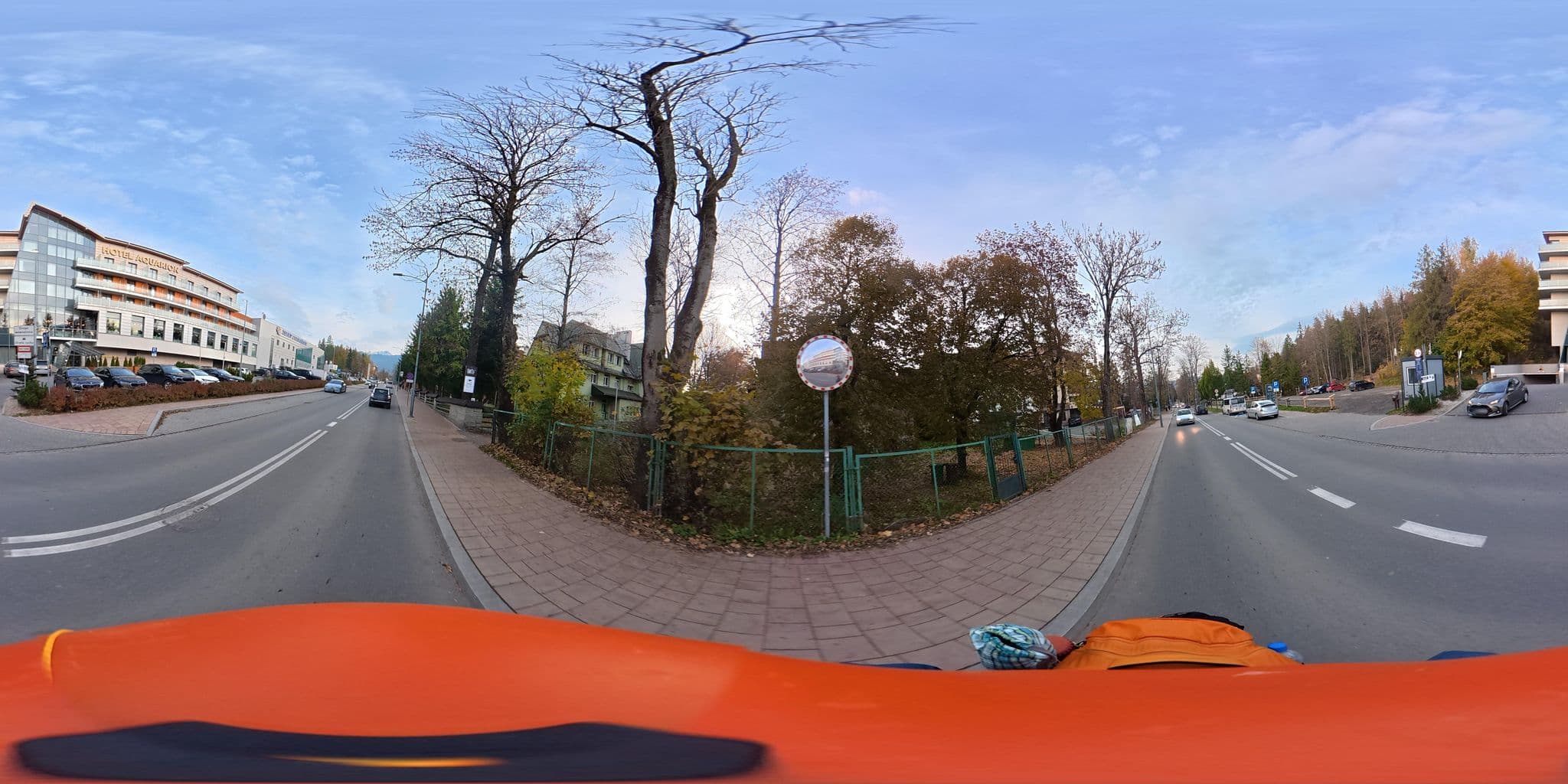 Street view near Aquarion, Zakopane
