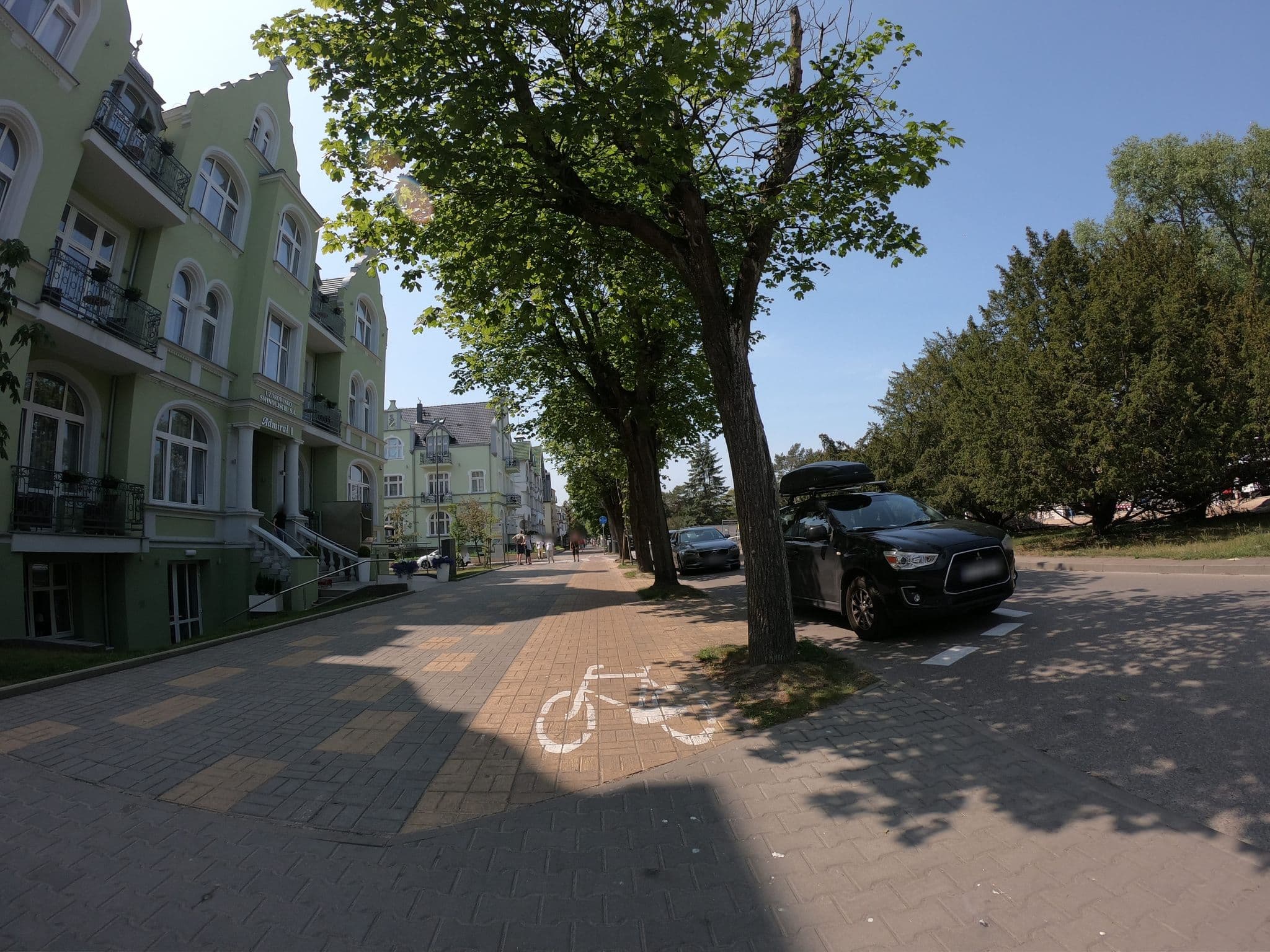 Street view near Admirał I, Świnoujście — © masterofnoroad (CC BY-SA · Mapillary)