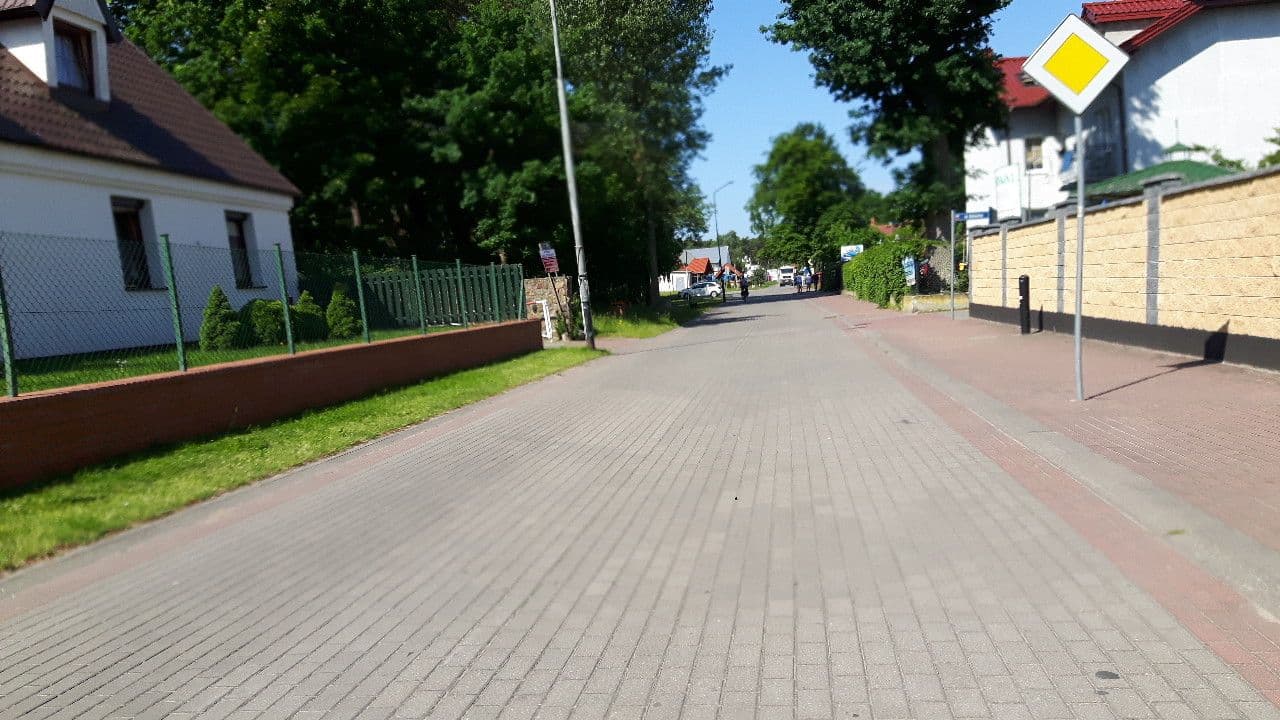Street view near Narwal, Ustka