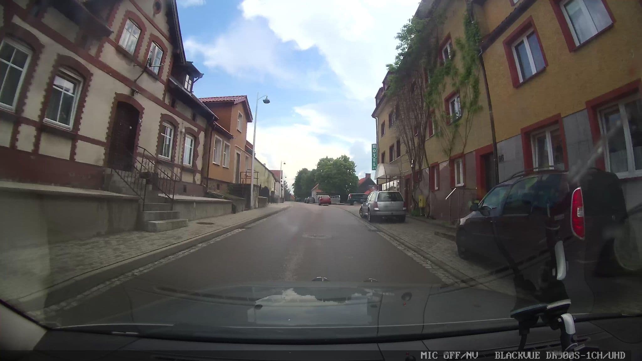 Street view near Hotel Na Skarpie, Mikołajki — © grobin (CC BY-SA · Mapillary)