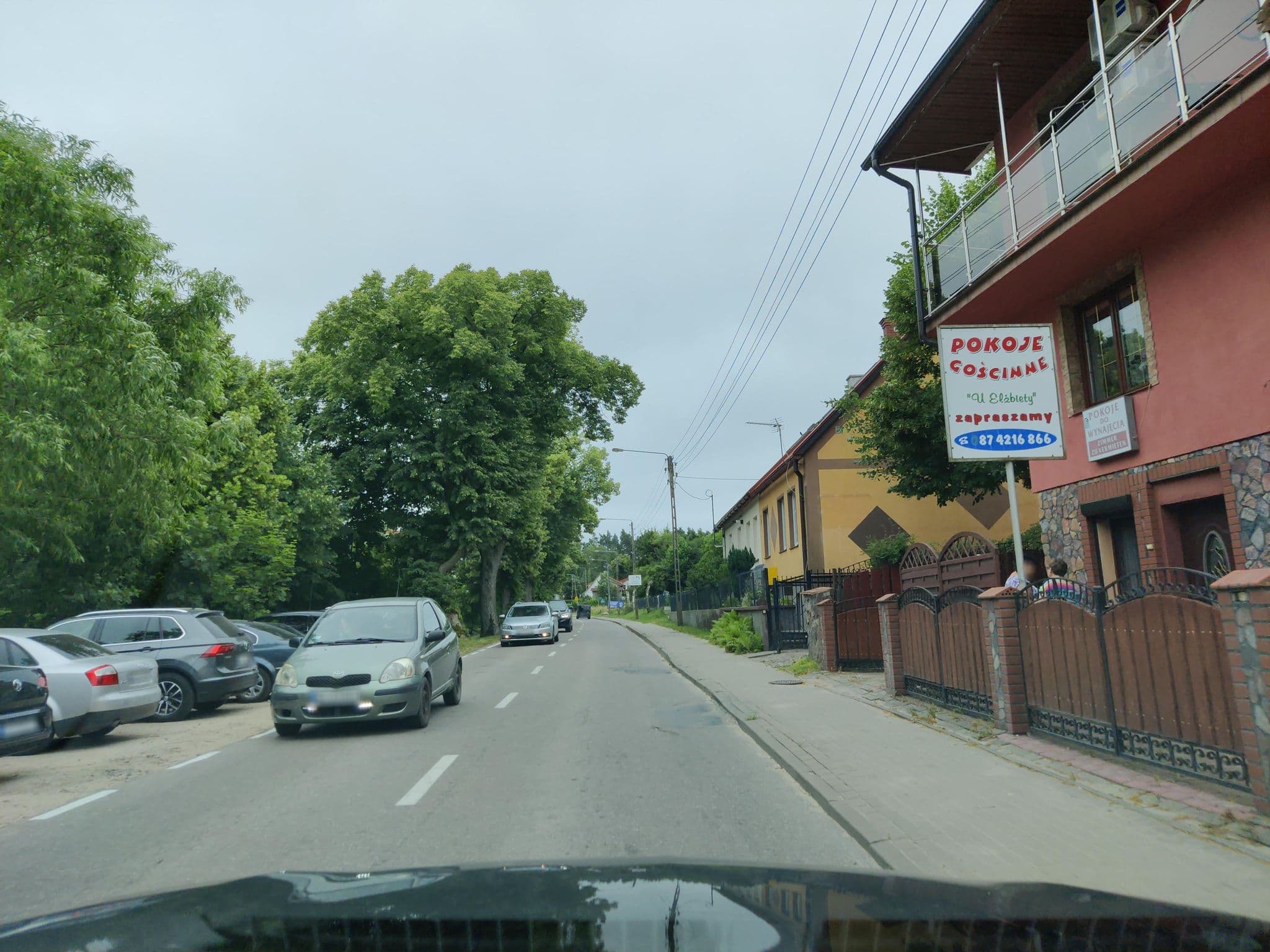 Street view near Pokoje u Basi, Mikołajki — © kietlak (CC BY-SA · Mapillary)