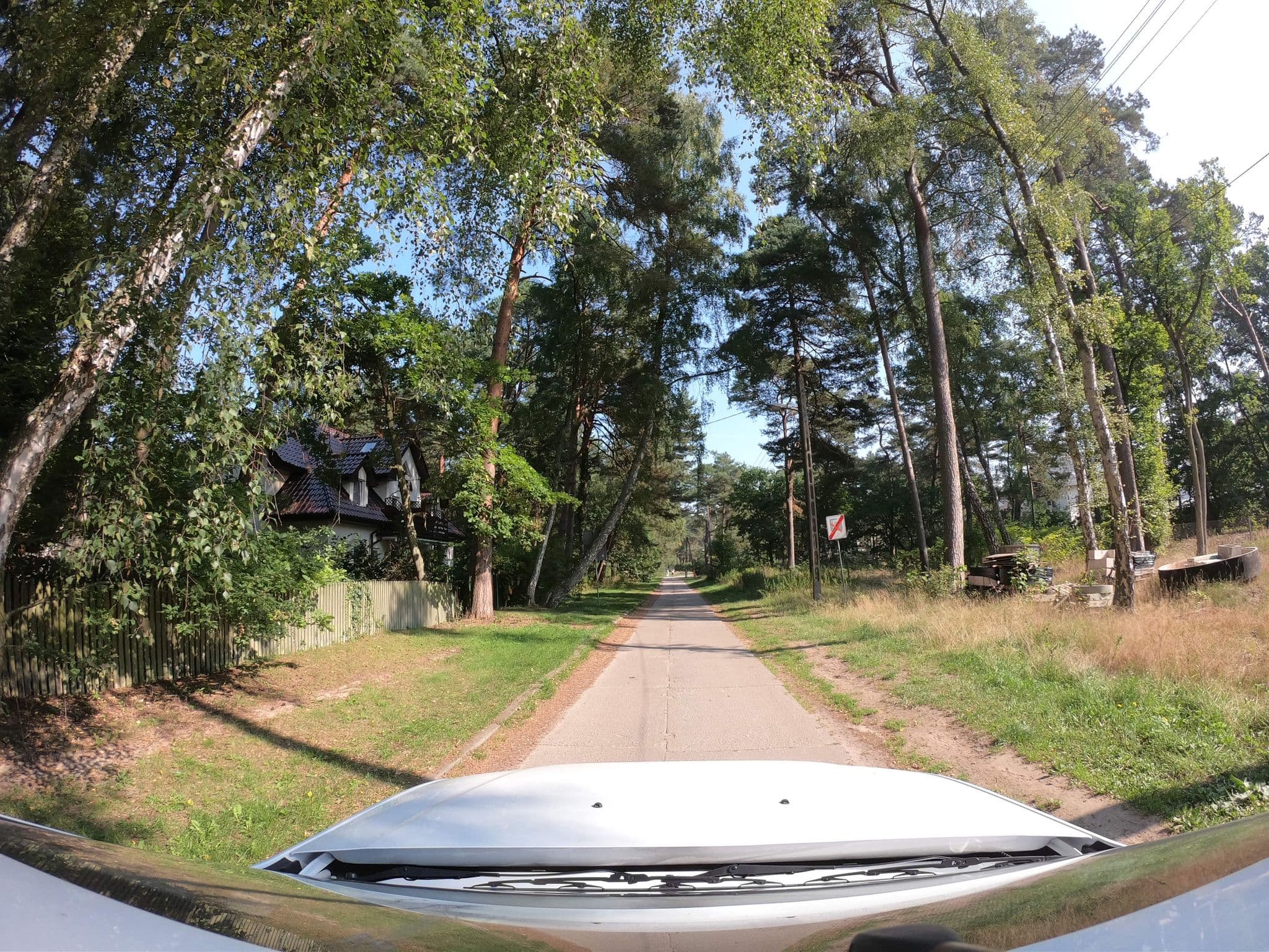 Street view near Lotos, Pobierowo