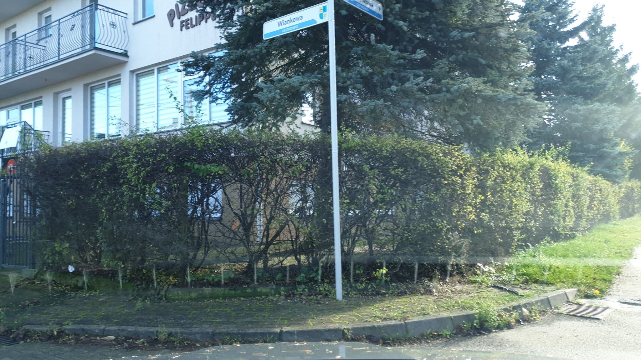 Street view near Willa Jaś i Małgosia, Jastrzębia Góra