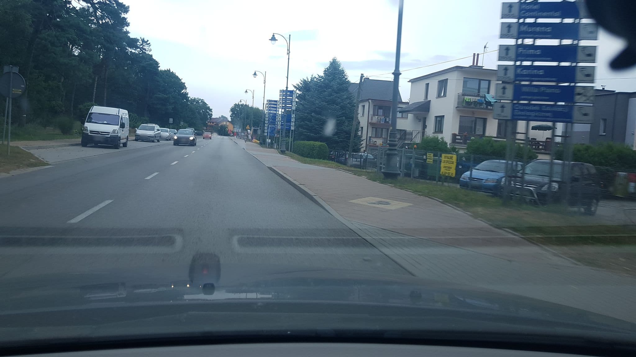 Street view near Złota Rybka, Krynica Morska — © kmajcher (CC BY-SA · Mapillary)