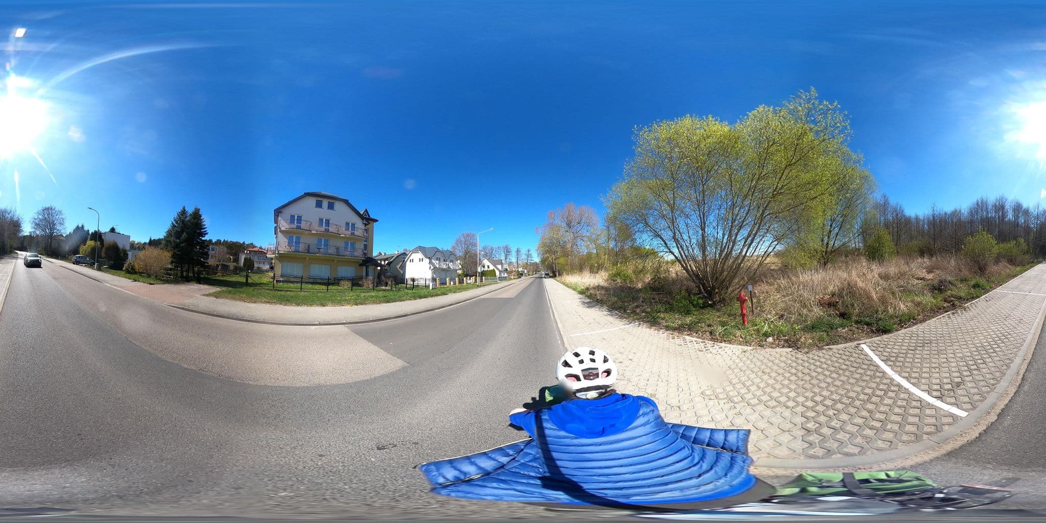 Street view near Arielle, Mielno