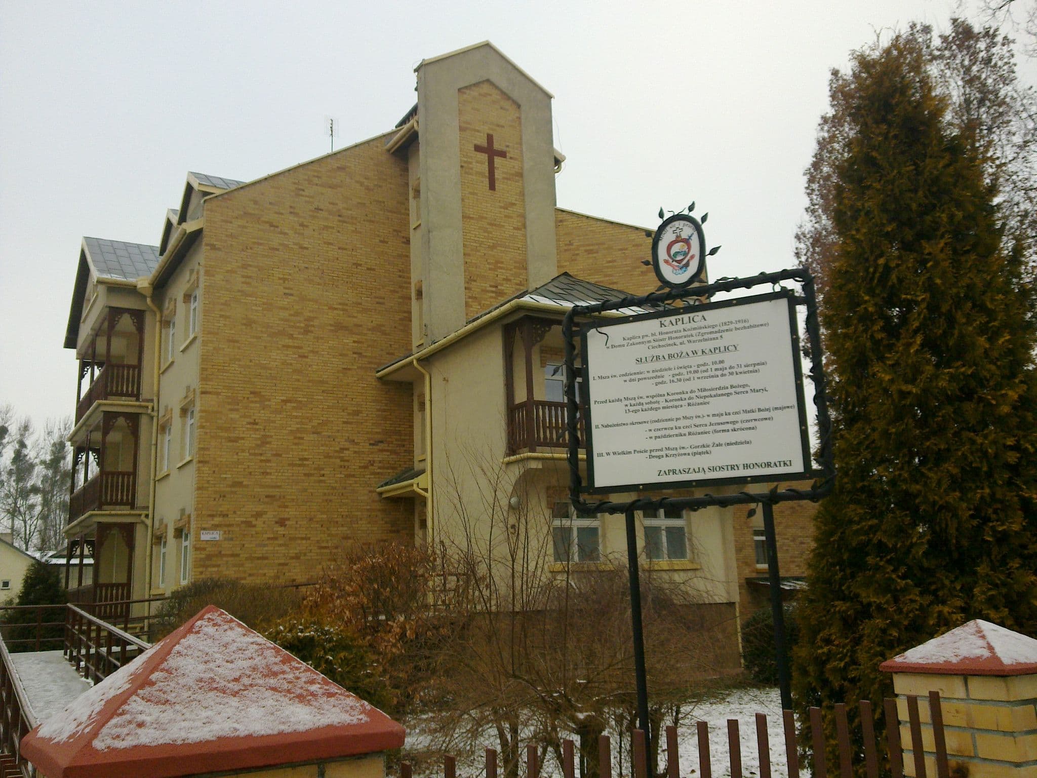 Street view near Dworek Zgromadzenia Sióstr Honoratek, Ciechocinek — © racibo (CC BY-SA · Mapillary)