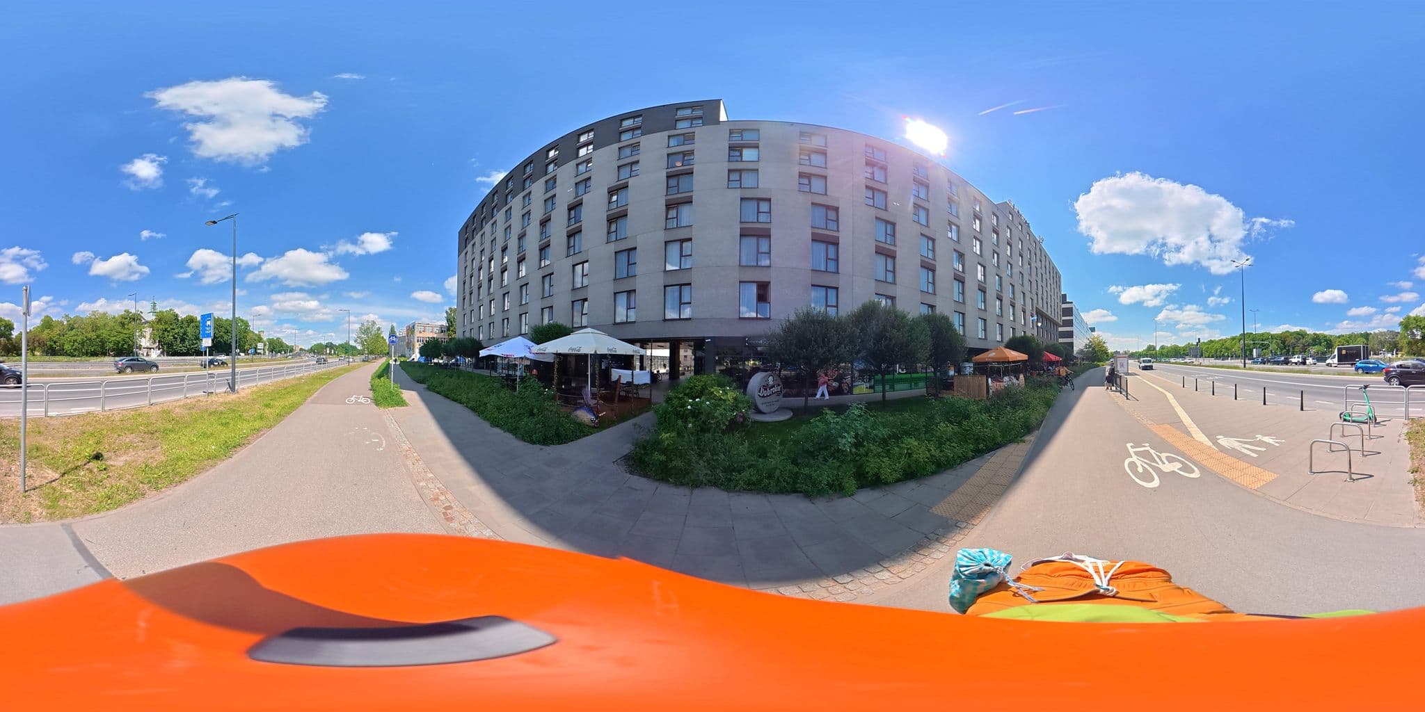 Street view near CITY COMFORT Wolska Kwadrat, Wola — © awizonosz (CC BY-SA · Mapillary)
