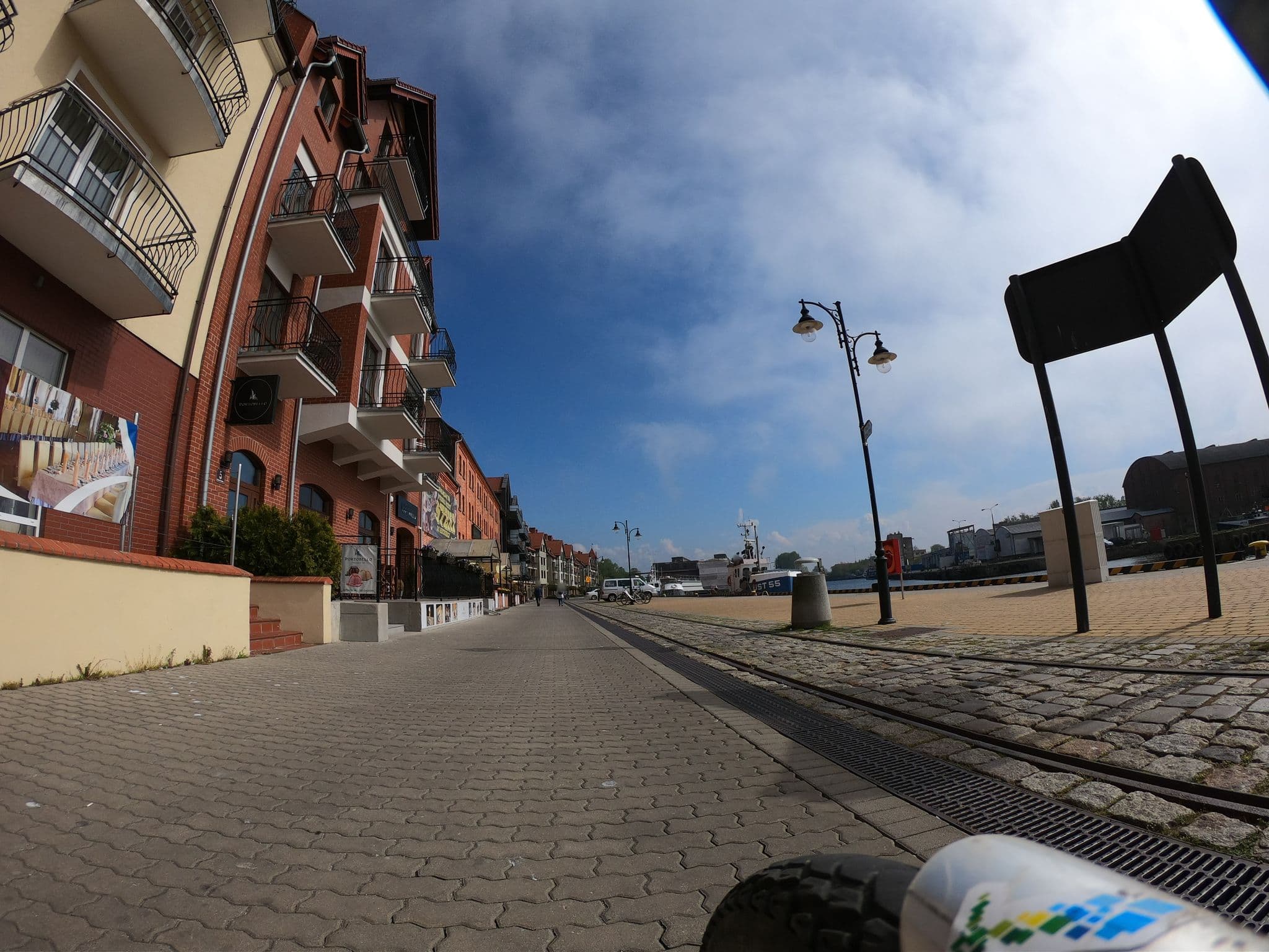 Street view near Portobello, Ustka