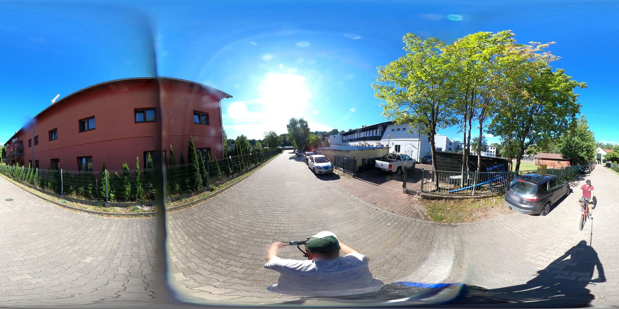 Street view near Saracen, Darłówko