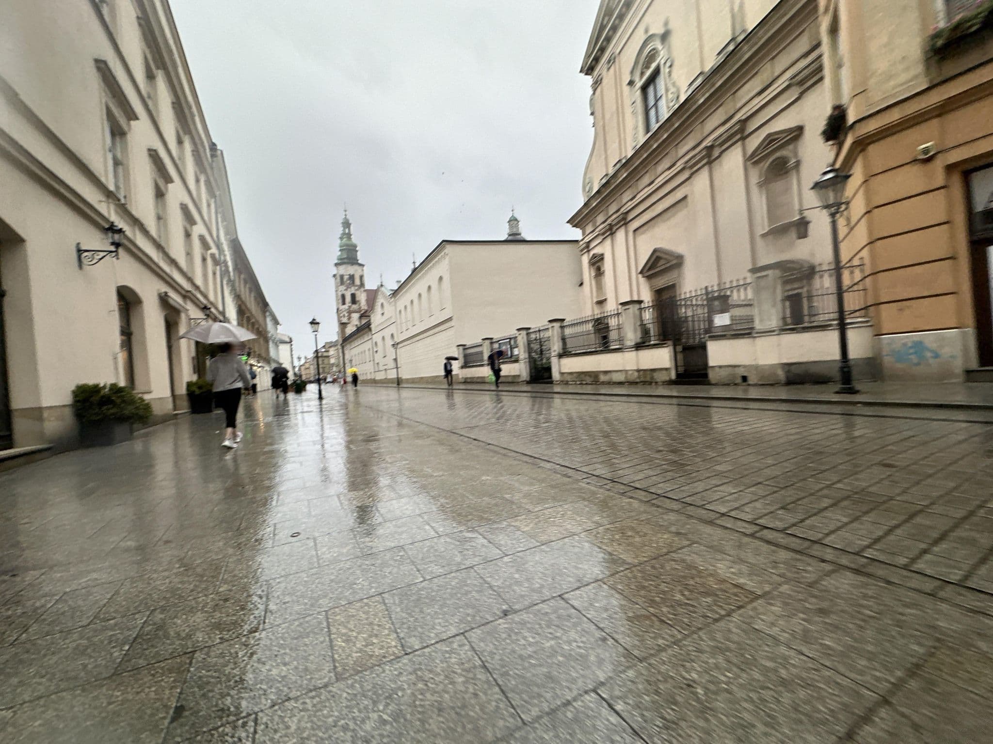 Street view near Balthazar, Kraków