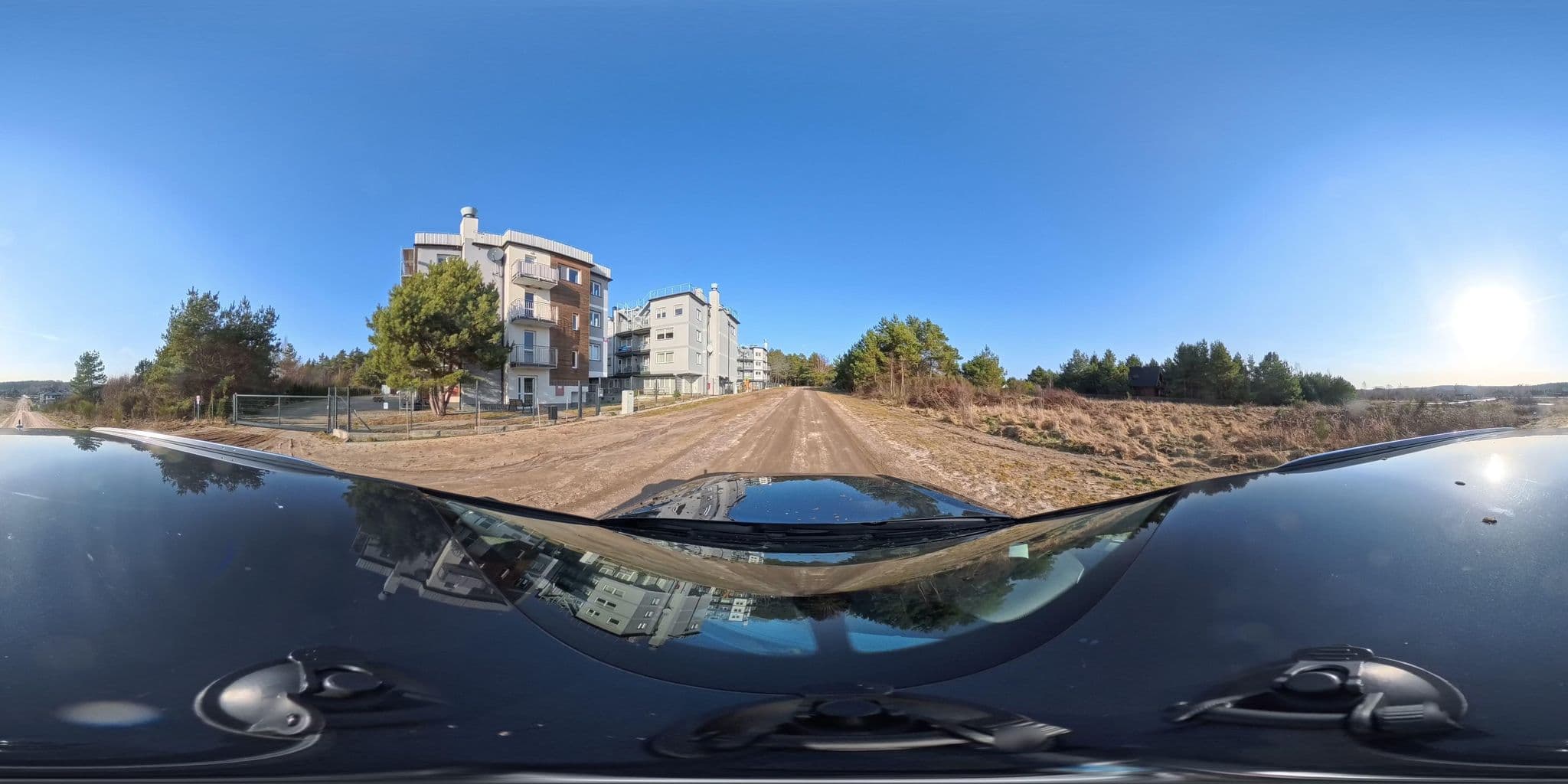 Street view near Aparamenty Dębina, Ustka