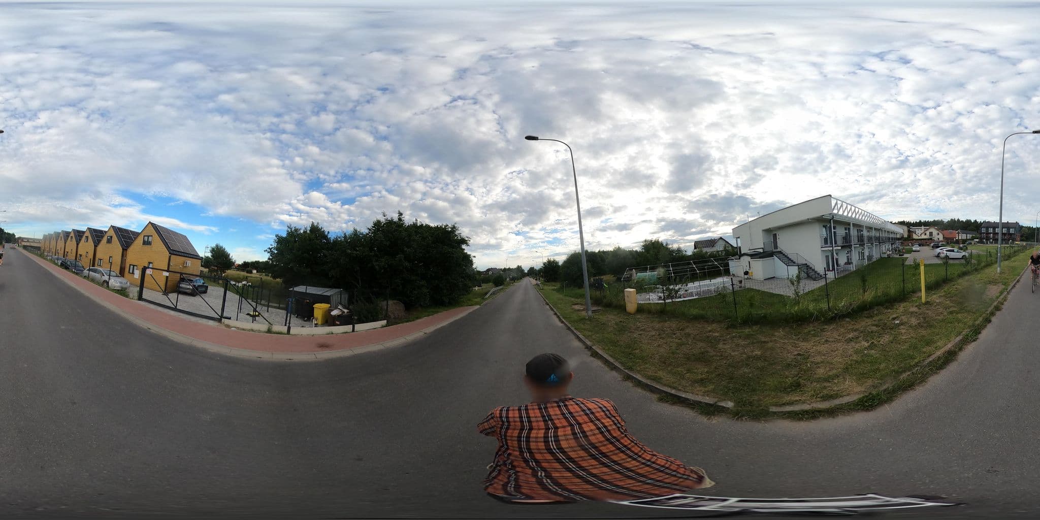 Street view near Victoria Apartamenty, Ustka
