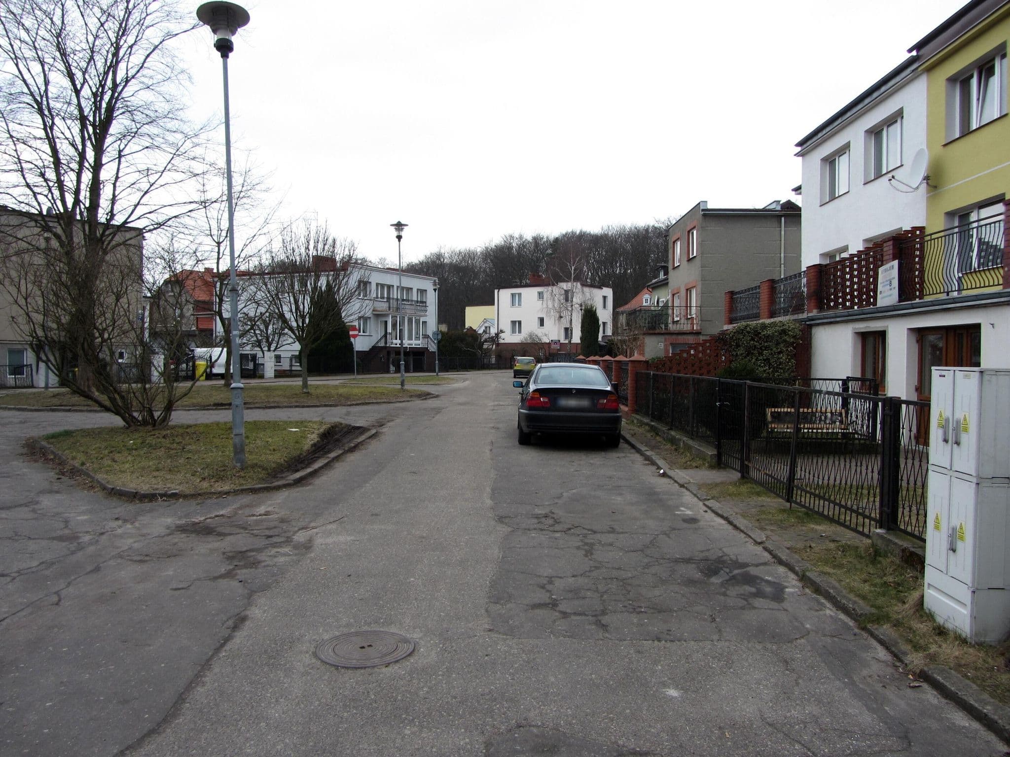 Street view near Wynajem kwater, Kołobrzeg