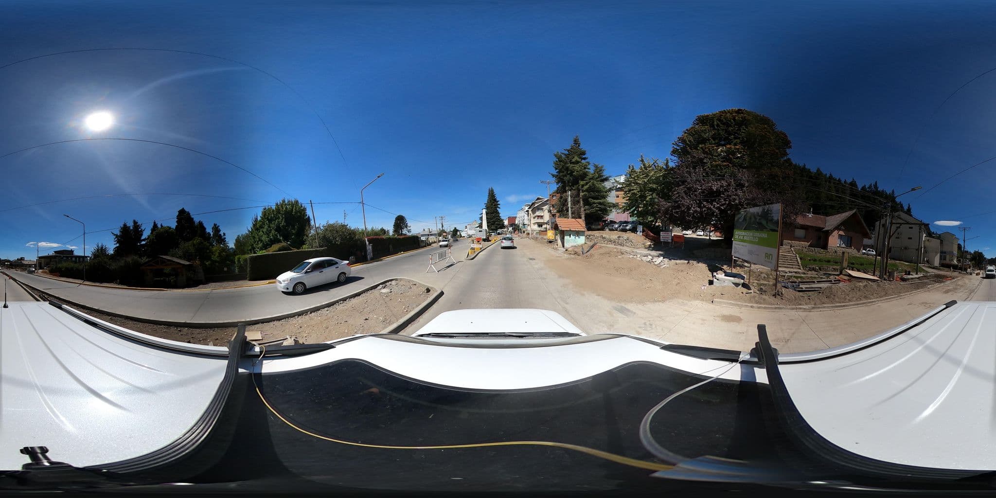 Street view near Club House Ideal Hotel, San Carlos de Bariloche