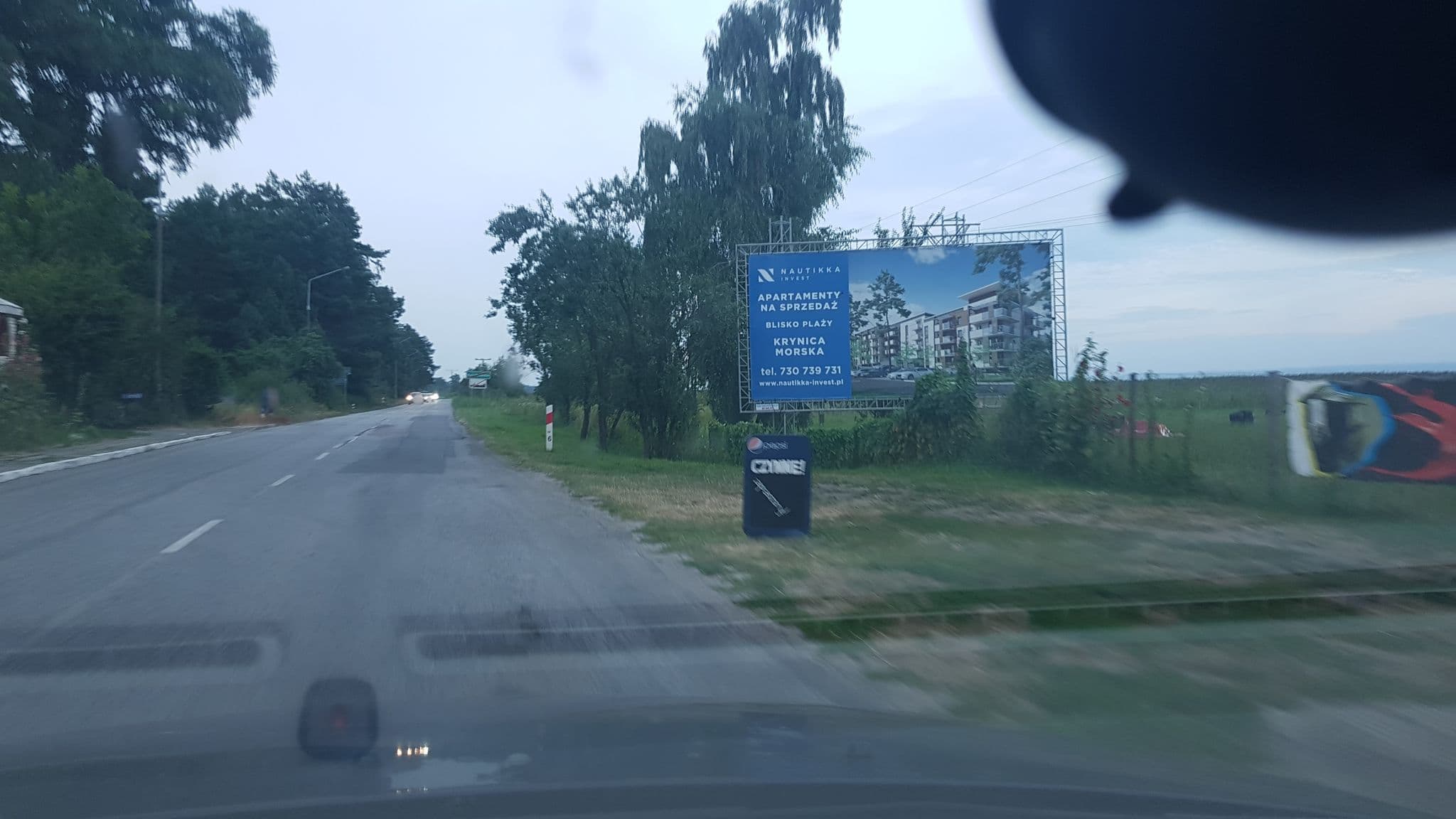 Street view near Gościniec Nad Zalewem w Kątach Rybackich, Sztutowo — © kmajcher (CC BY-SA · Mapillary)