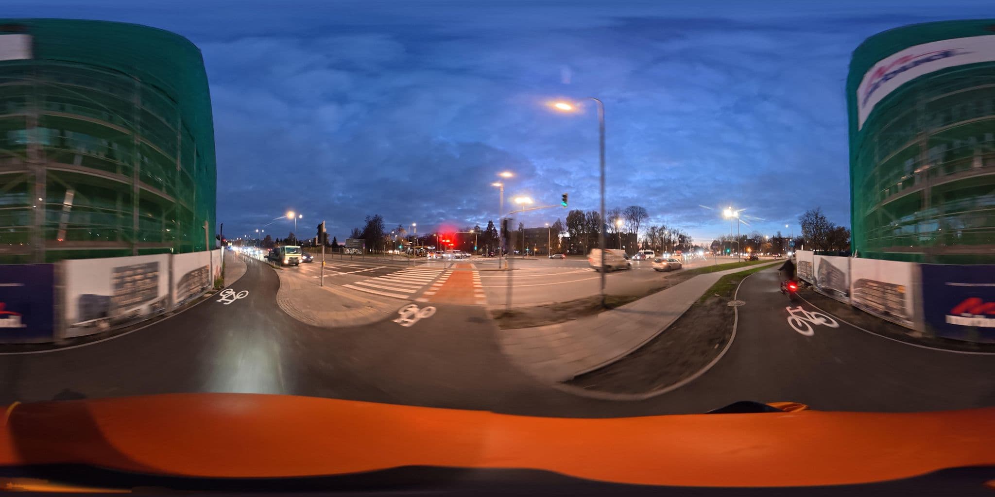 Street view near Campanile Prime - Warsaw Airport, Włochy — © awizonosz (CC BY-SA · Mapillary)