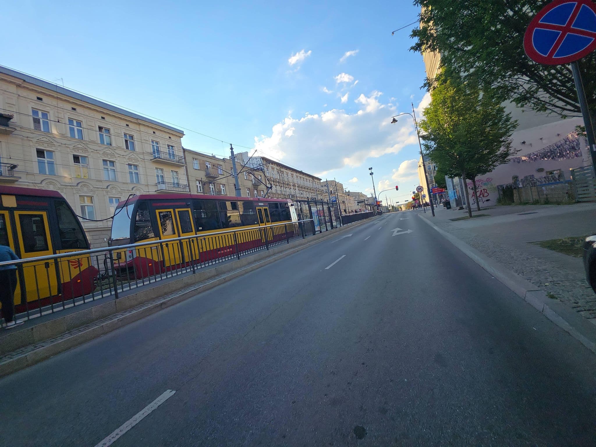 Street view near Green Hostel 24, Łódź