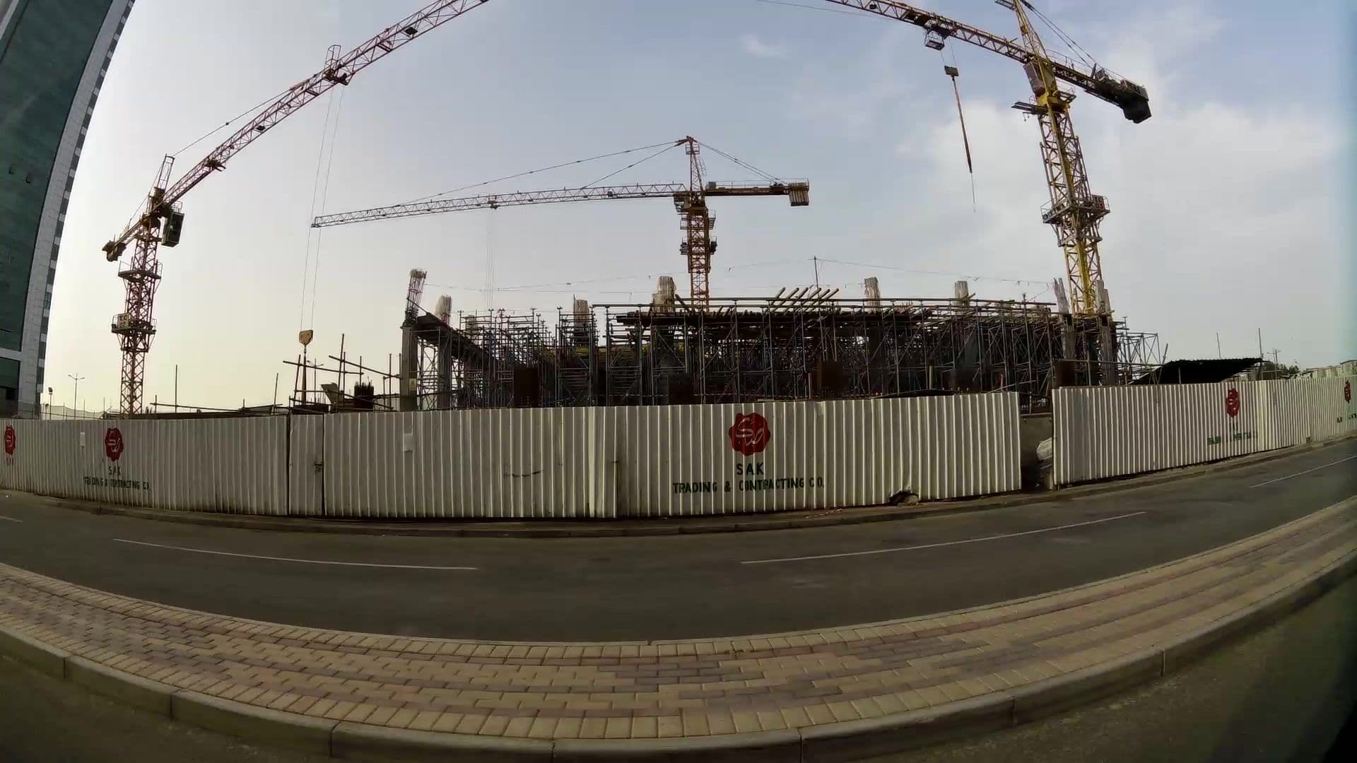 Street view near Wyndham Grand Doha West Bay Beach, Al ‘Unayzah — © kaartcam (CC BY-SA · Mapillary)