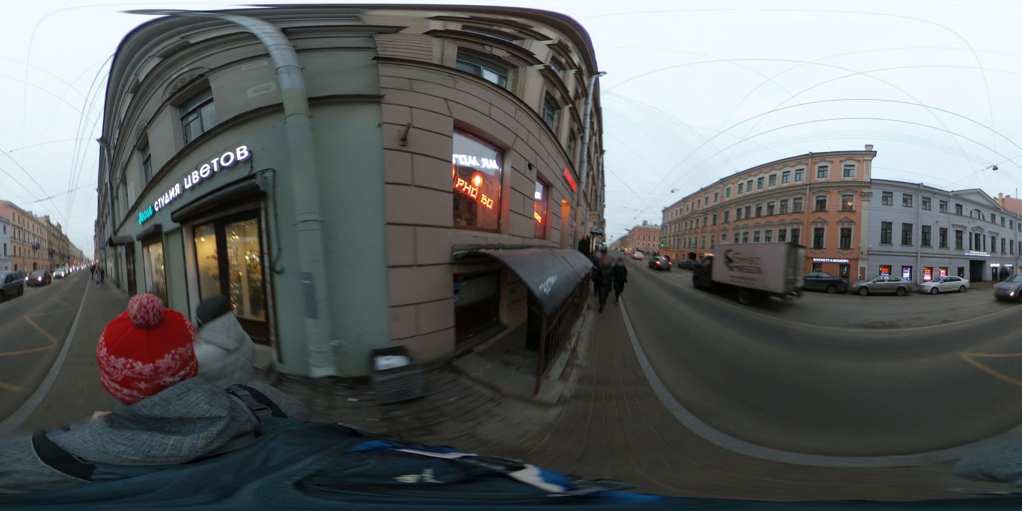 Street view near Smart Apart, Saint Petersburg — © vlivyur (CC BY-SA · Mapillary)