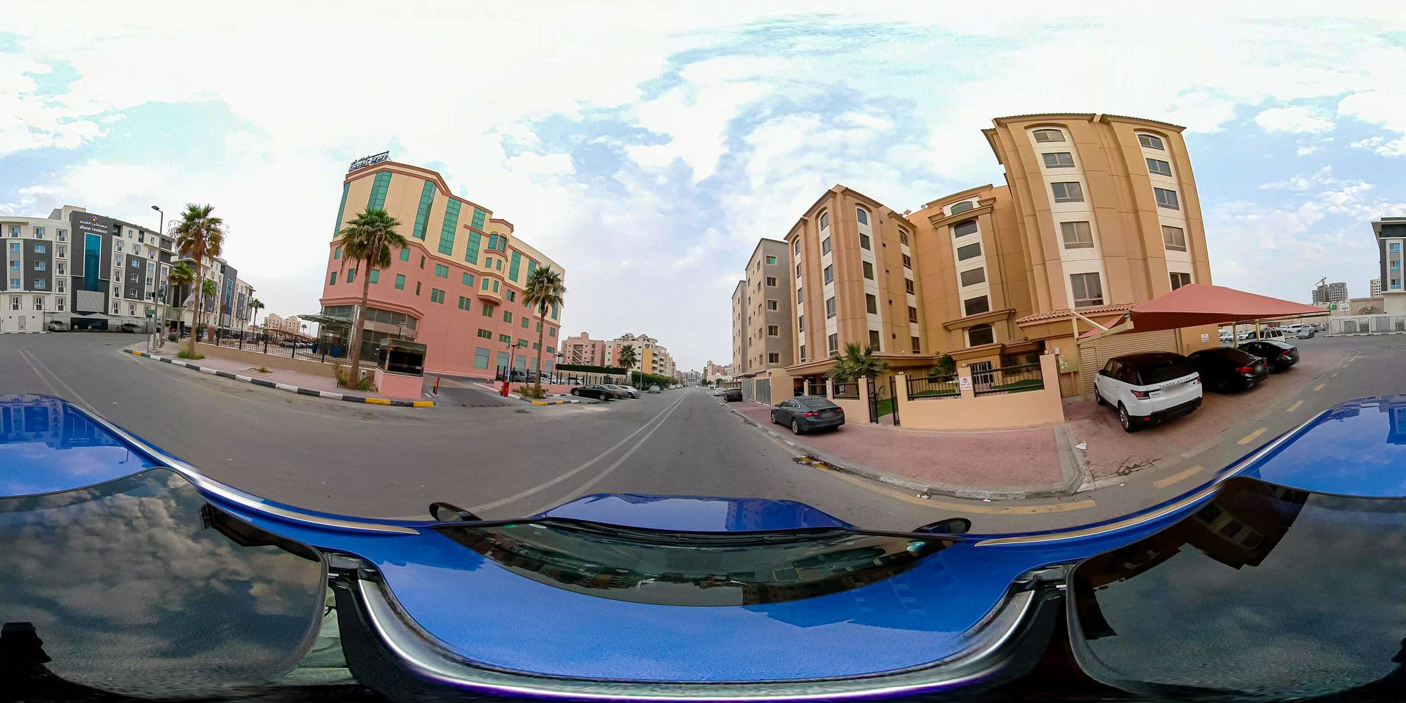 Street view near Parkinn Hotel, Khobar — © mahmoud12 (CC BY-SA · Mapillary)