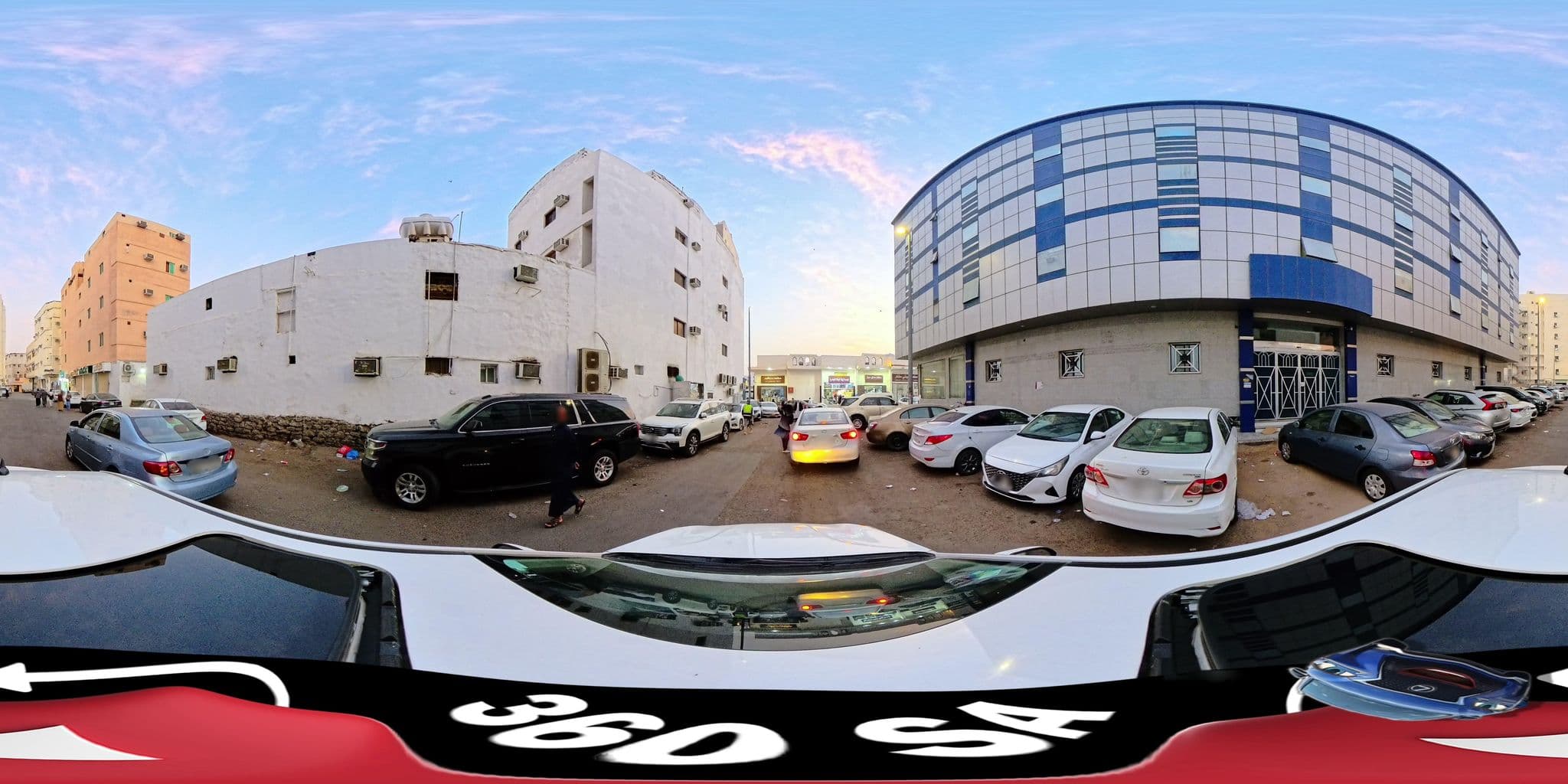 Street view near Zahra Taiba Hotel, Madinah — © mahmoud12 (CC BY-SA · Mapillary)