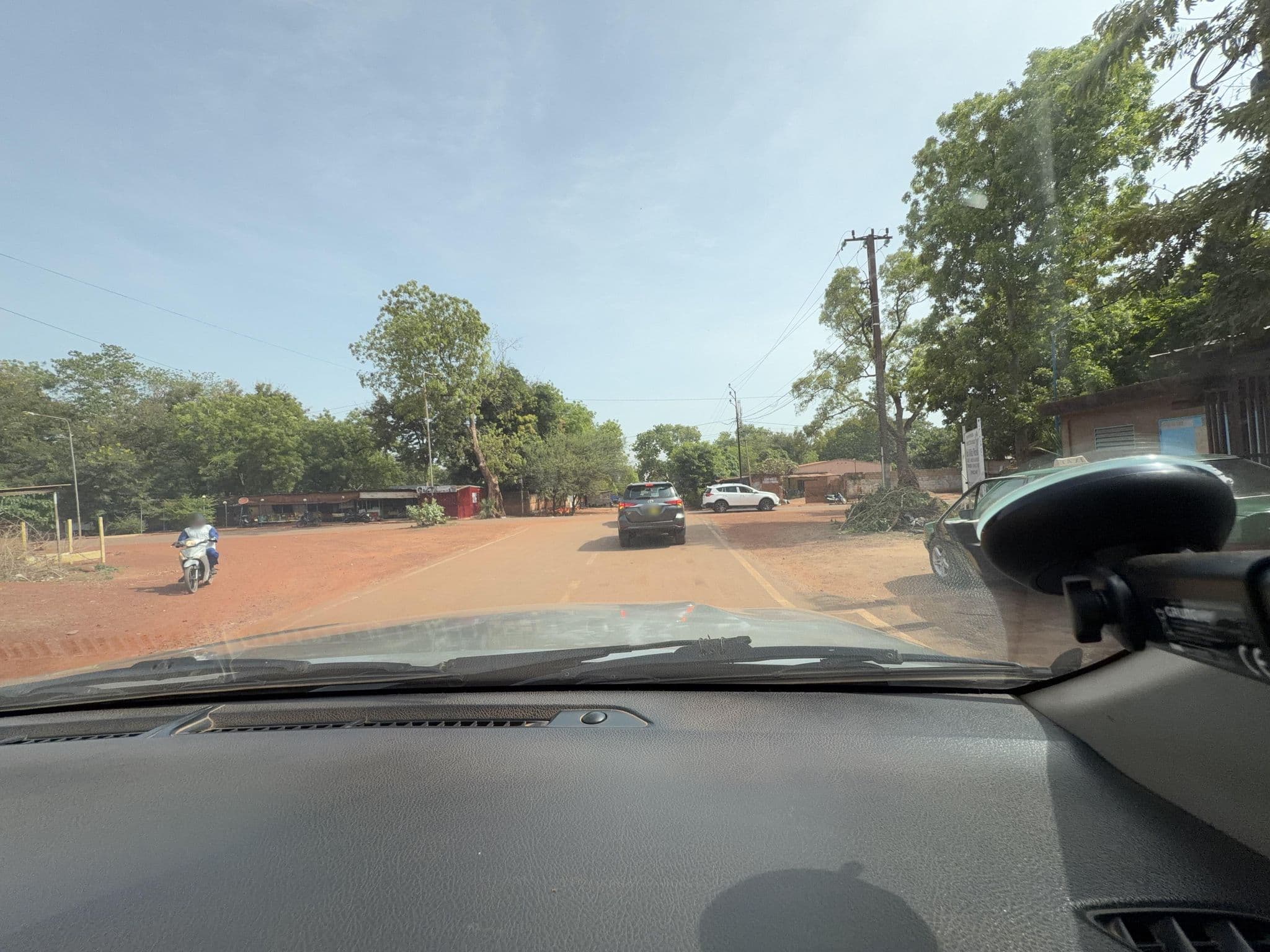 Street view near Villa Rose, Bobo-Dioulasso — © patrickkabore (CC BY-SA · Mapillary)