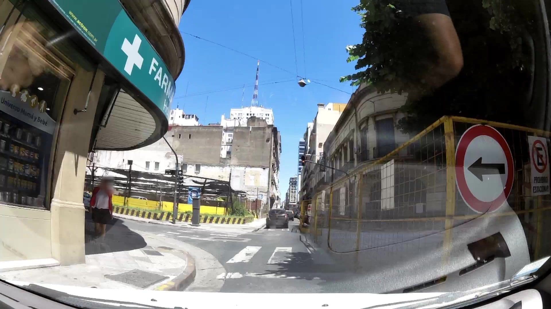 Street view near Hotel Boca, Buenos Aires