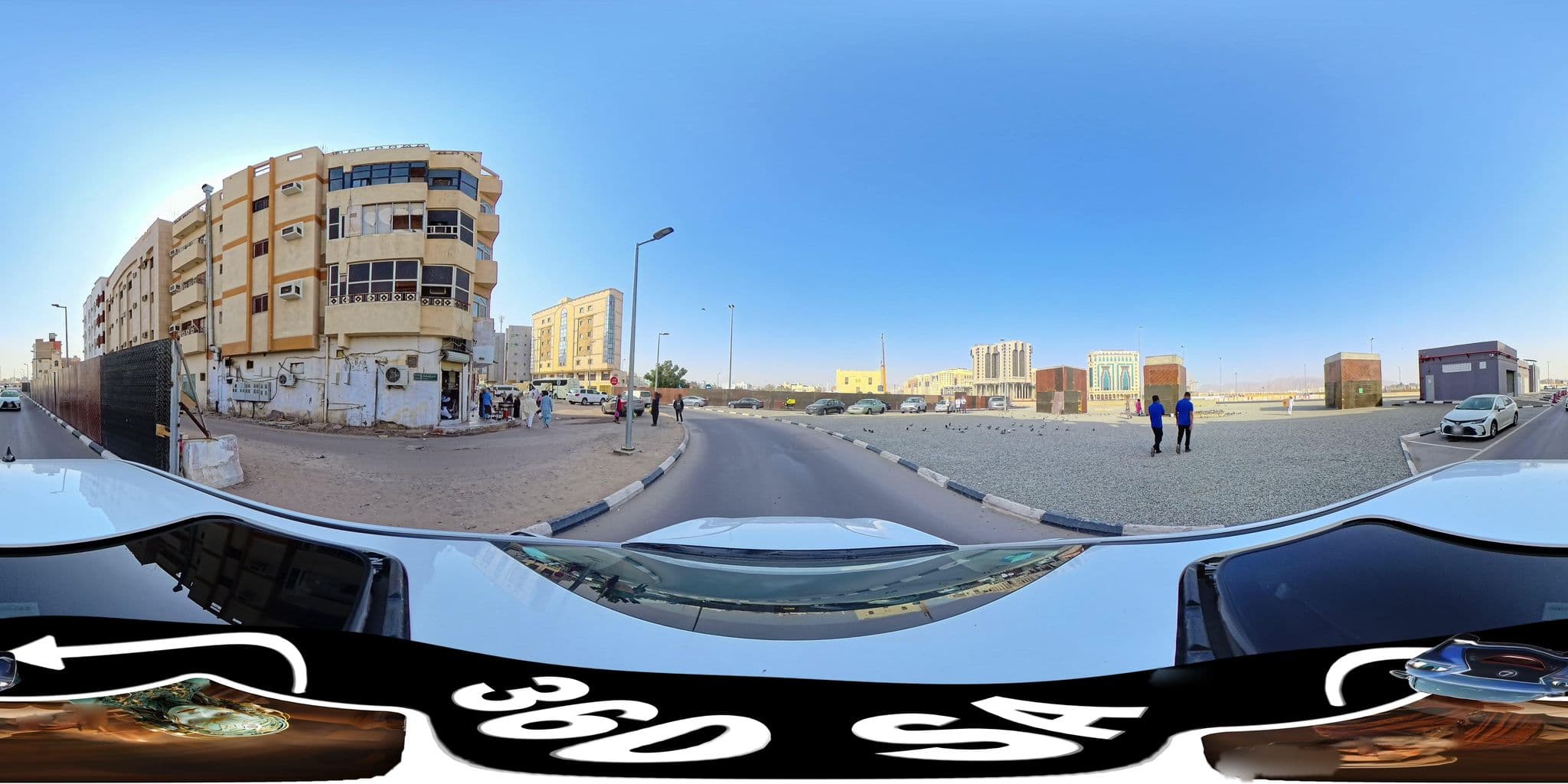 Street view near Dar Tayba al Ayman, Madinah — © mahmoud12 (CC BY-SA · Mapillary)