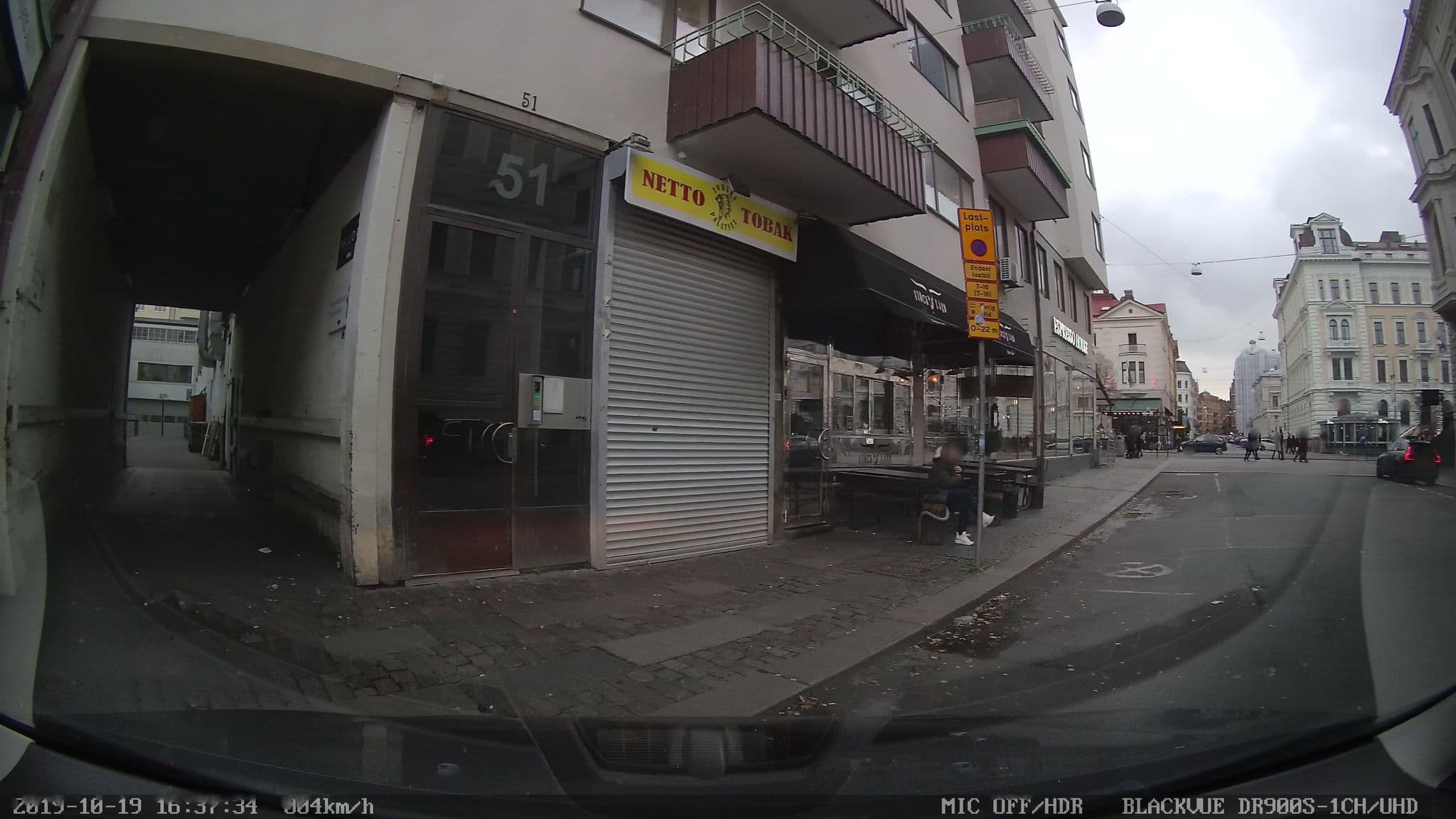 Street view near Hotel Bellora, Gothenburg — © dsb (CC BY-SA · Mapillary)