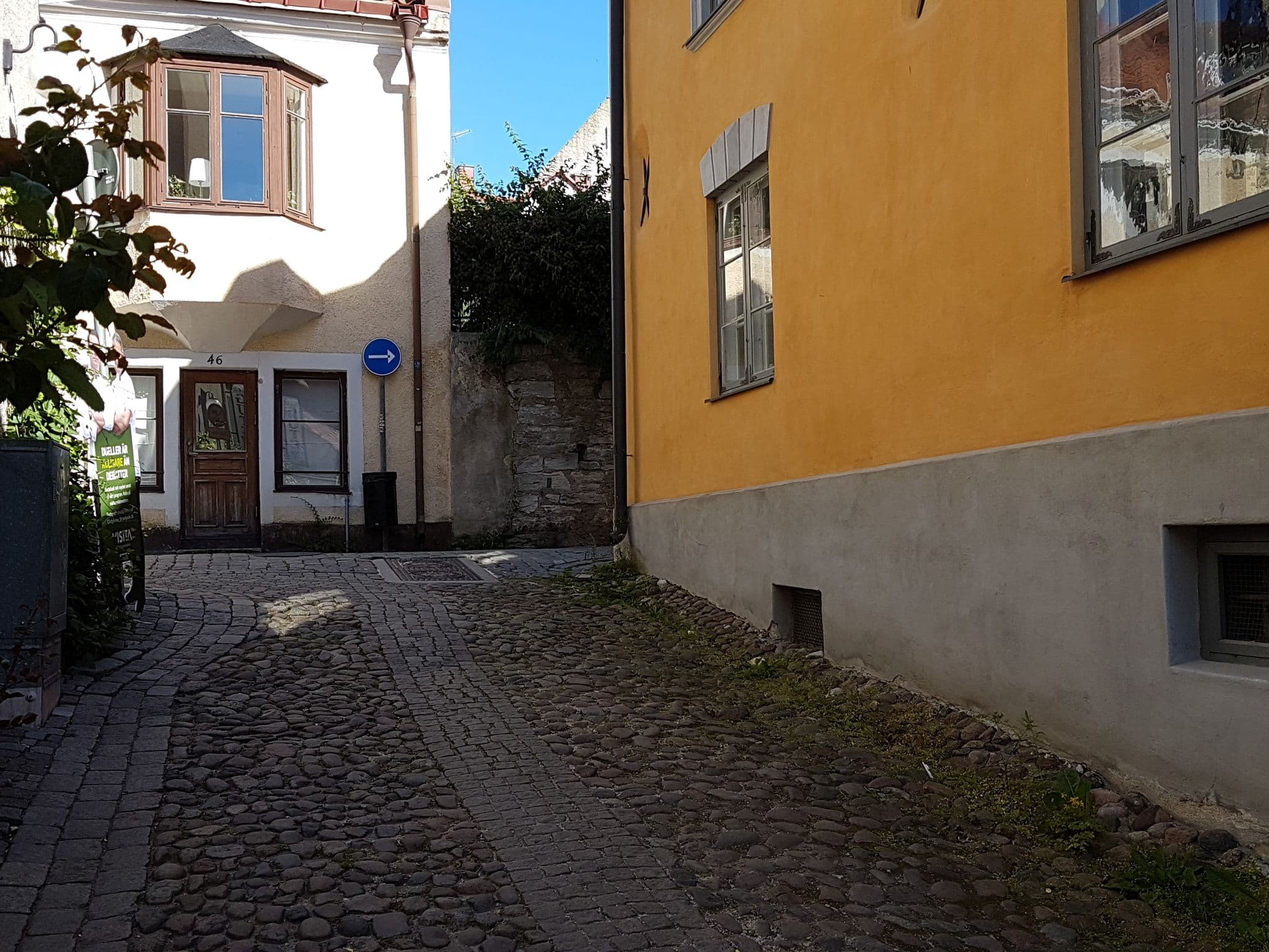 Street view near Lindgården, Visby — © jopparn (CC BY-SA · Mapillary)