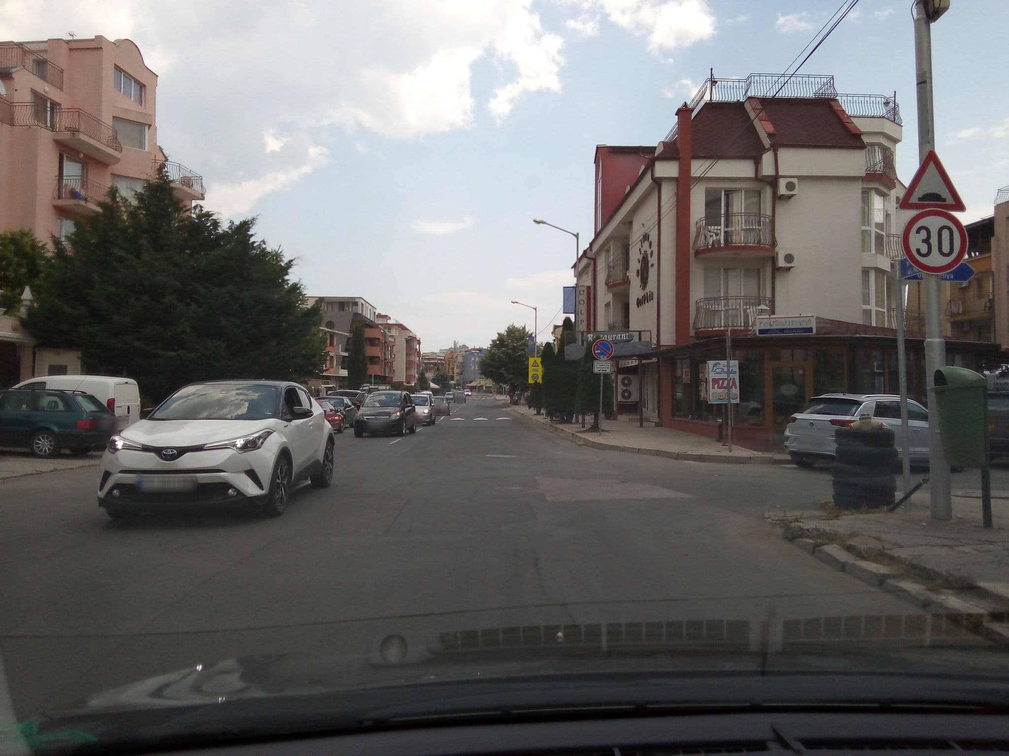 Street view near Mint Family Hotel, Ravda — © micmin1972 (CC BY-SA · Mapillary)