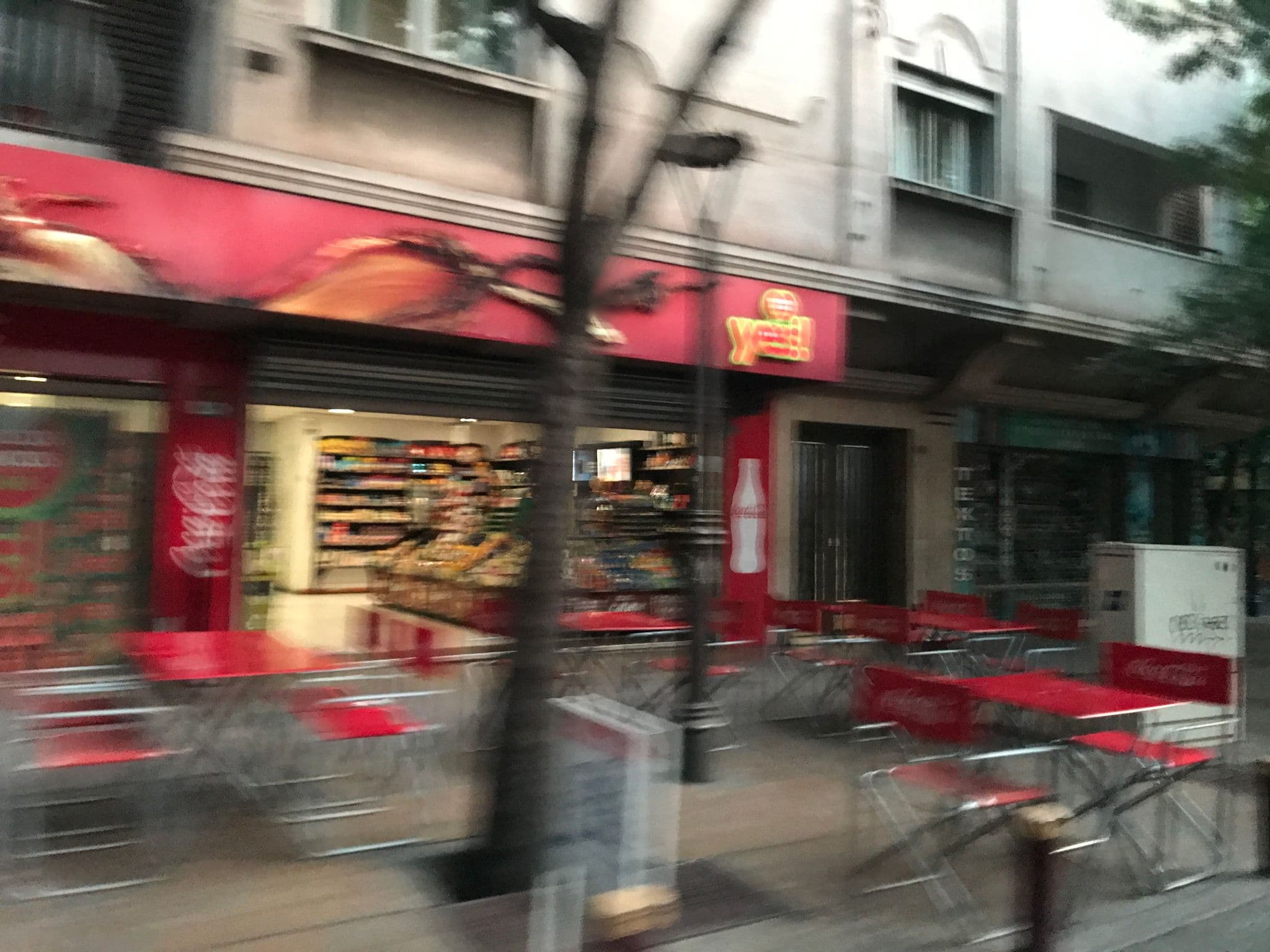 Street view near Hotel Puerta Del Sol, Mendoza