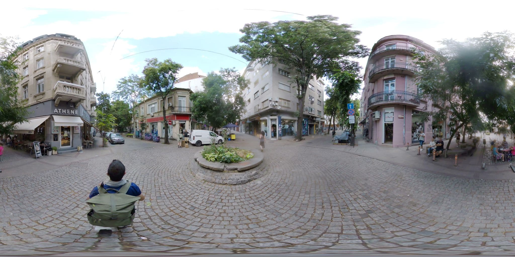 Street view near No 129, Sofia