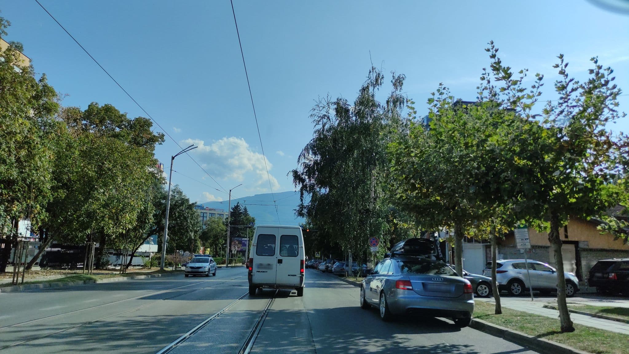 Street view near Legends, Sofia