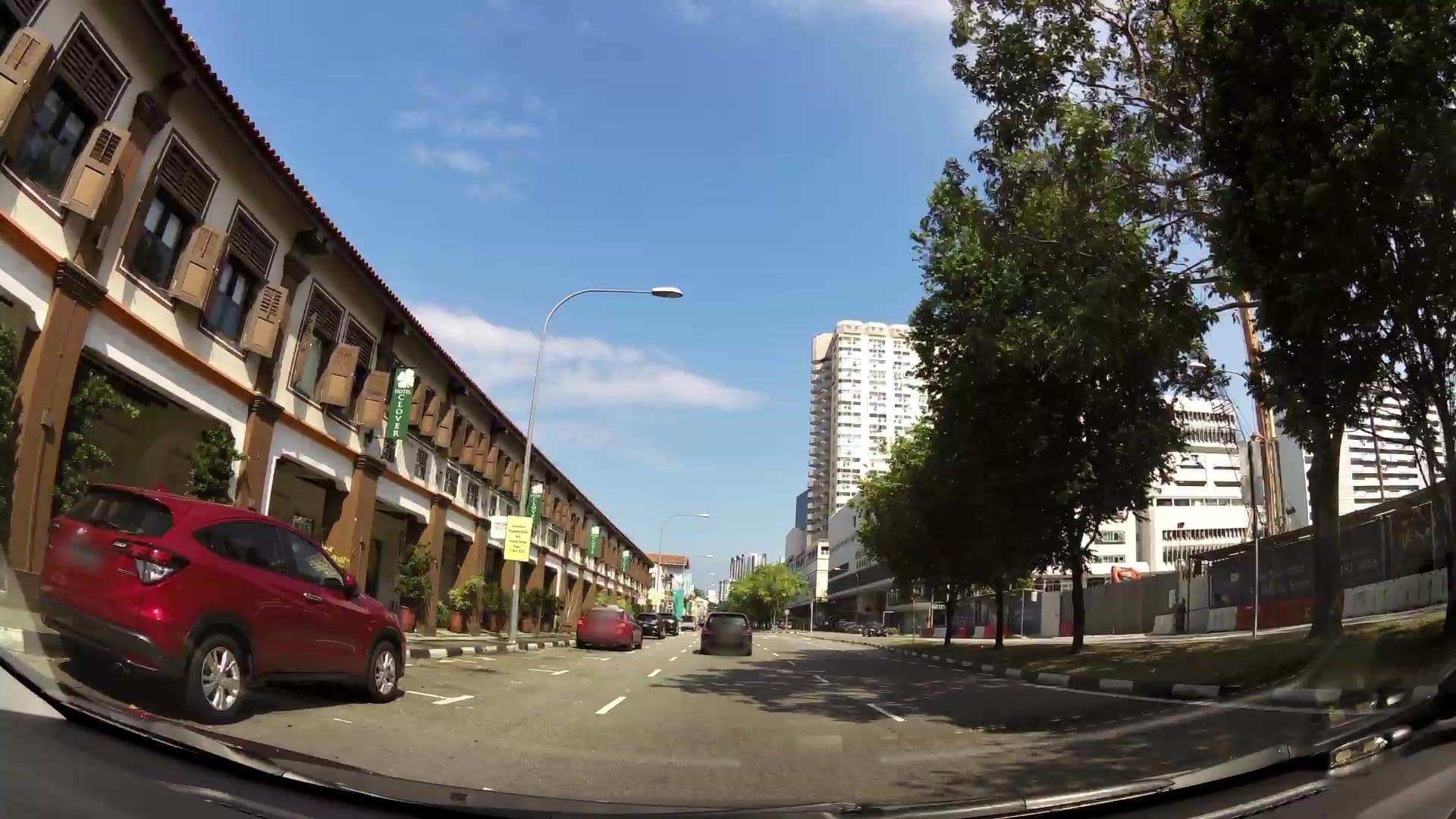 Street view near Hotel Clover (Jalan Sultan), Lavender — © kaartcam (CC BY-SA · Mapillary)