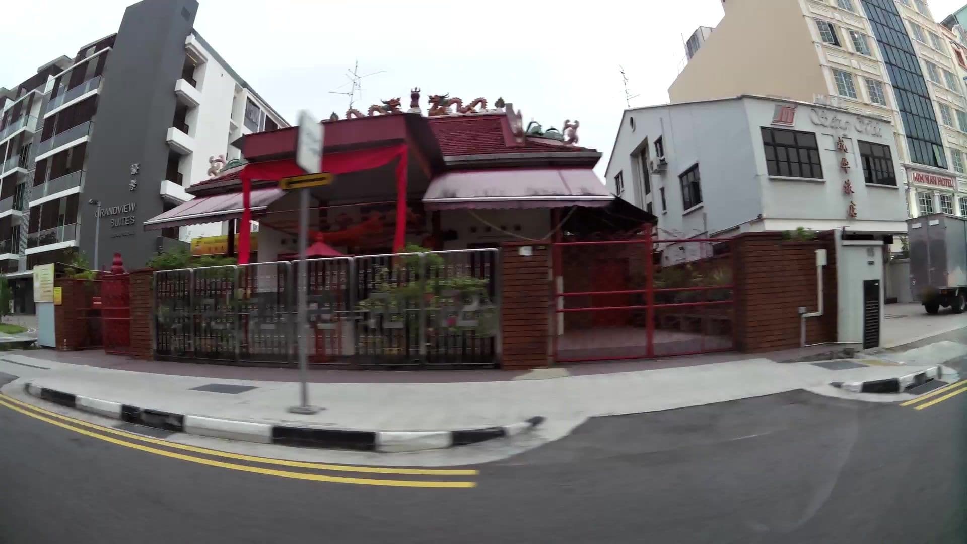 Street view near Seng Wah Hotel, Geylang — © kaartcam (CC BY-SA · Mapillary)
