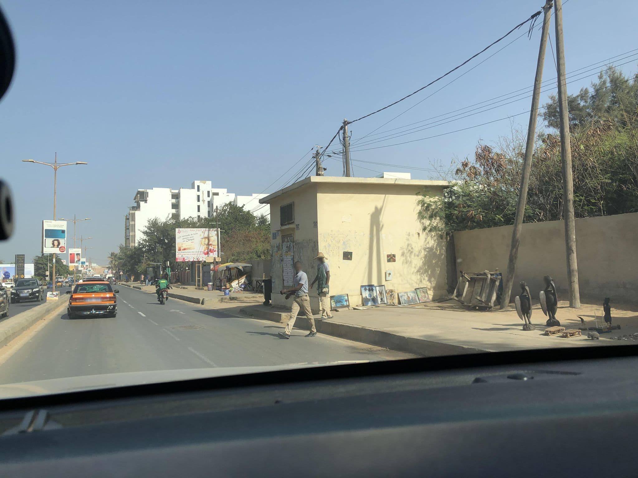 Street view near Hotel Airport, Mermoz Boabab — © walkerb10 (CC BY-SA · Mapillary)