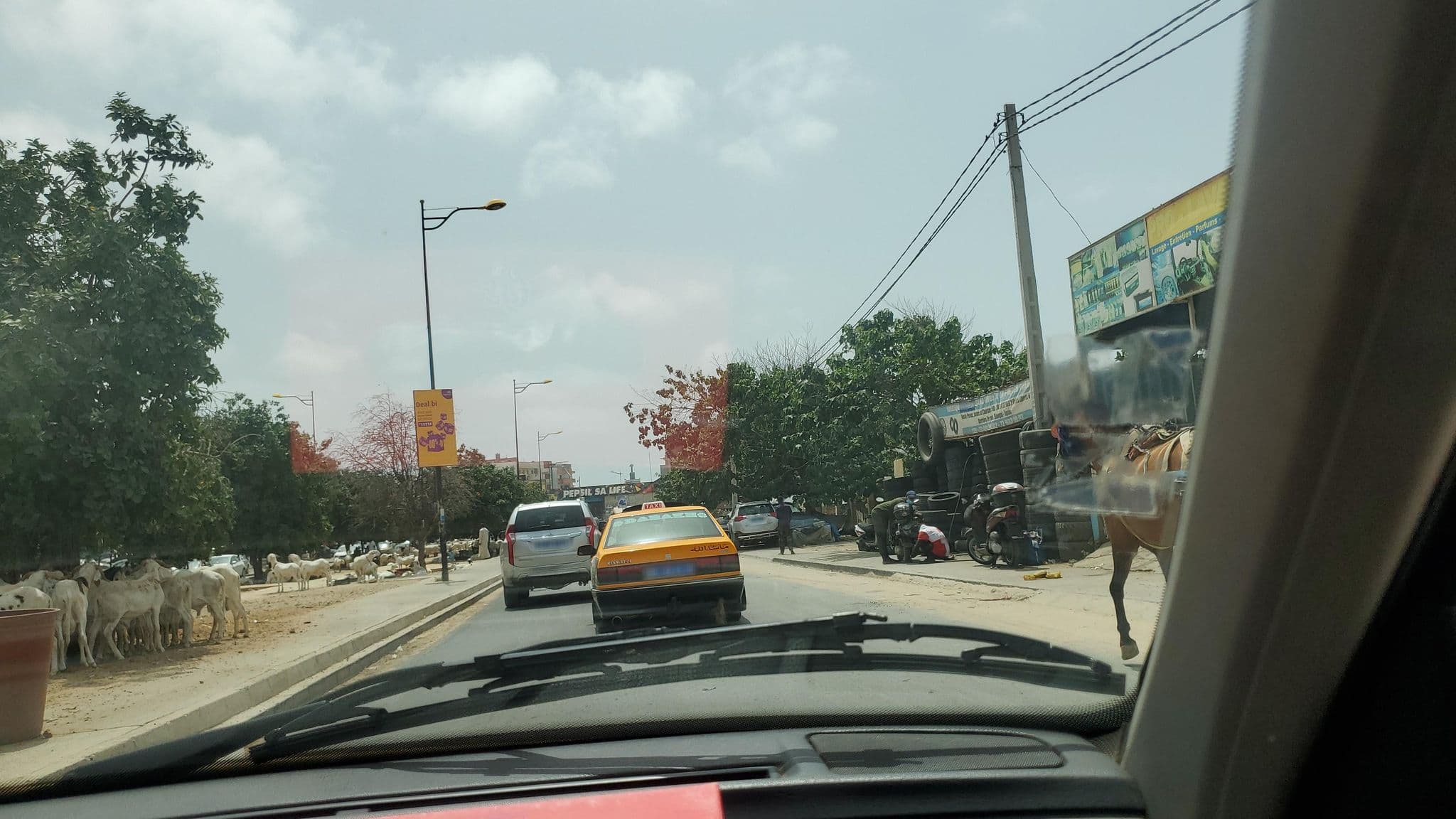 Street view near studio guitté, Mermoz Boabab — © ibou1003 (CC BY-SA · Mapillary)