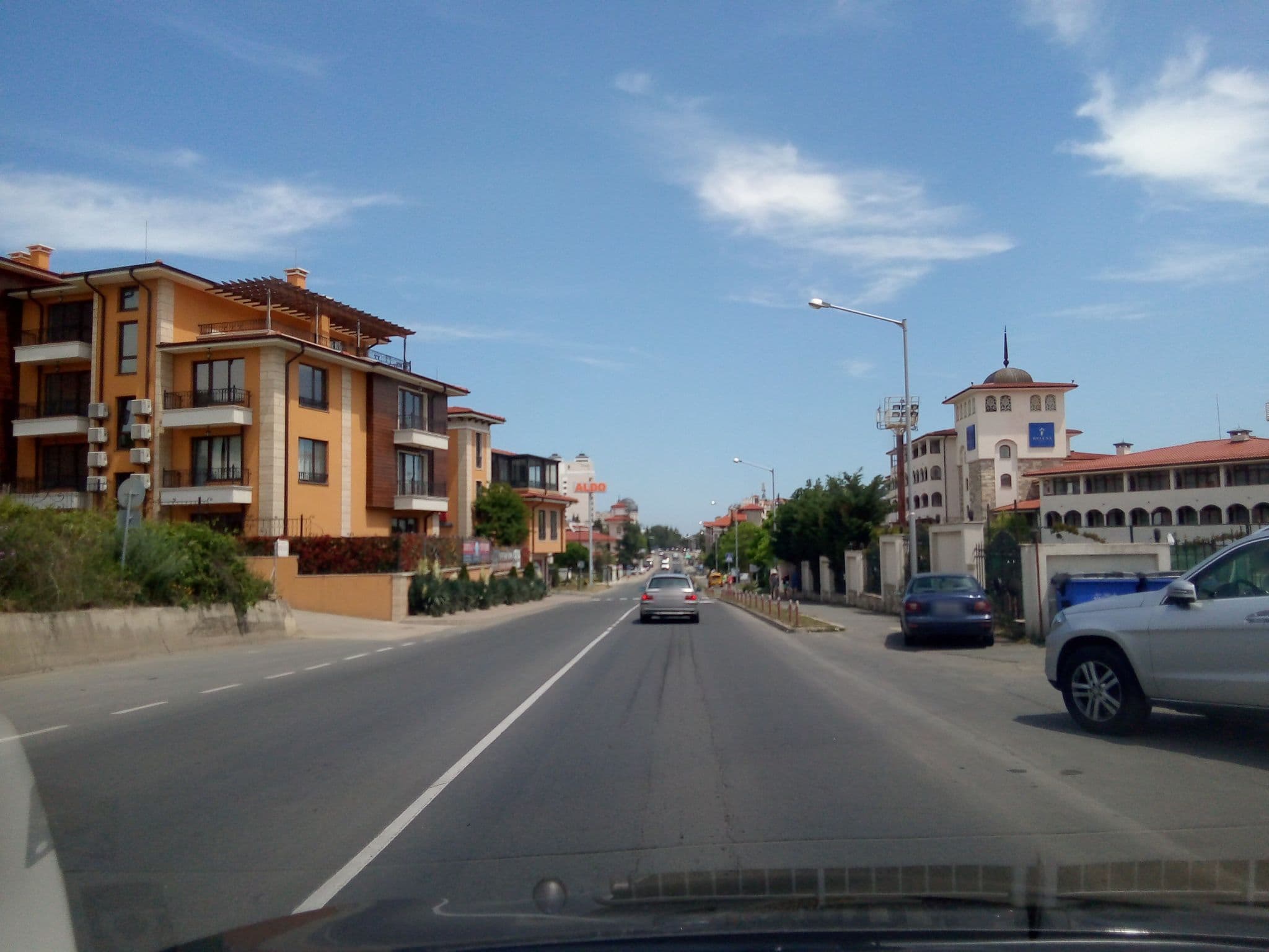 Street view near Sunset, Sveti Vlas