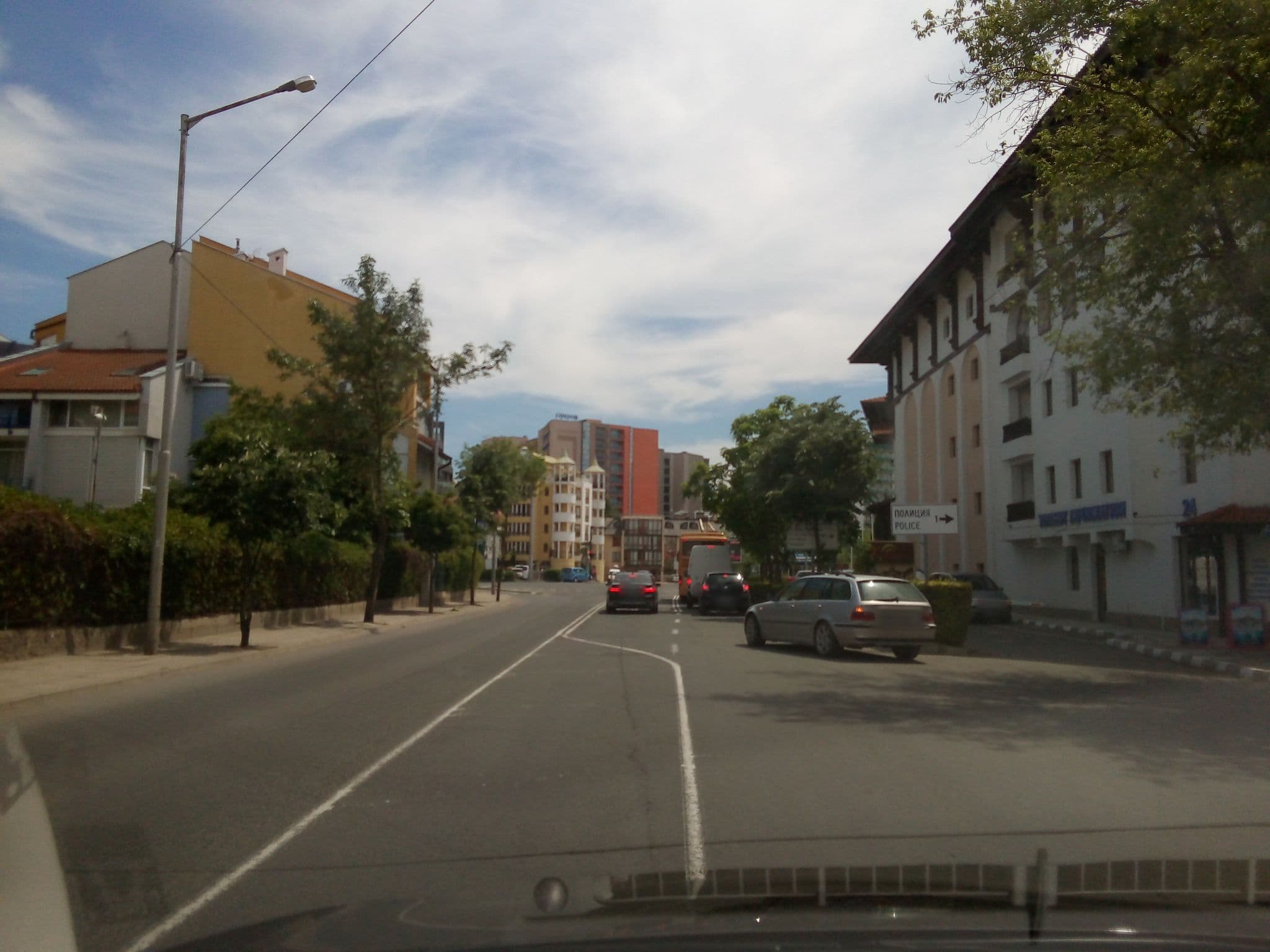 Street view near Severina, Sveti Vlas