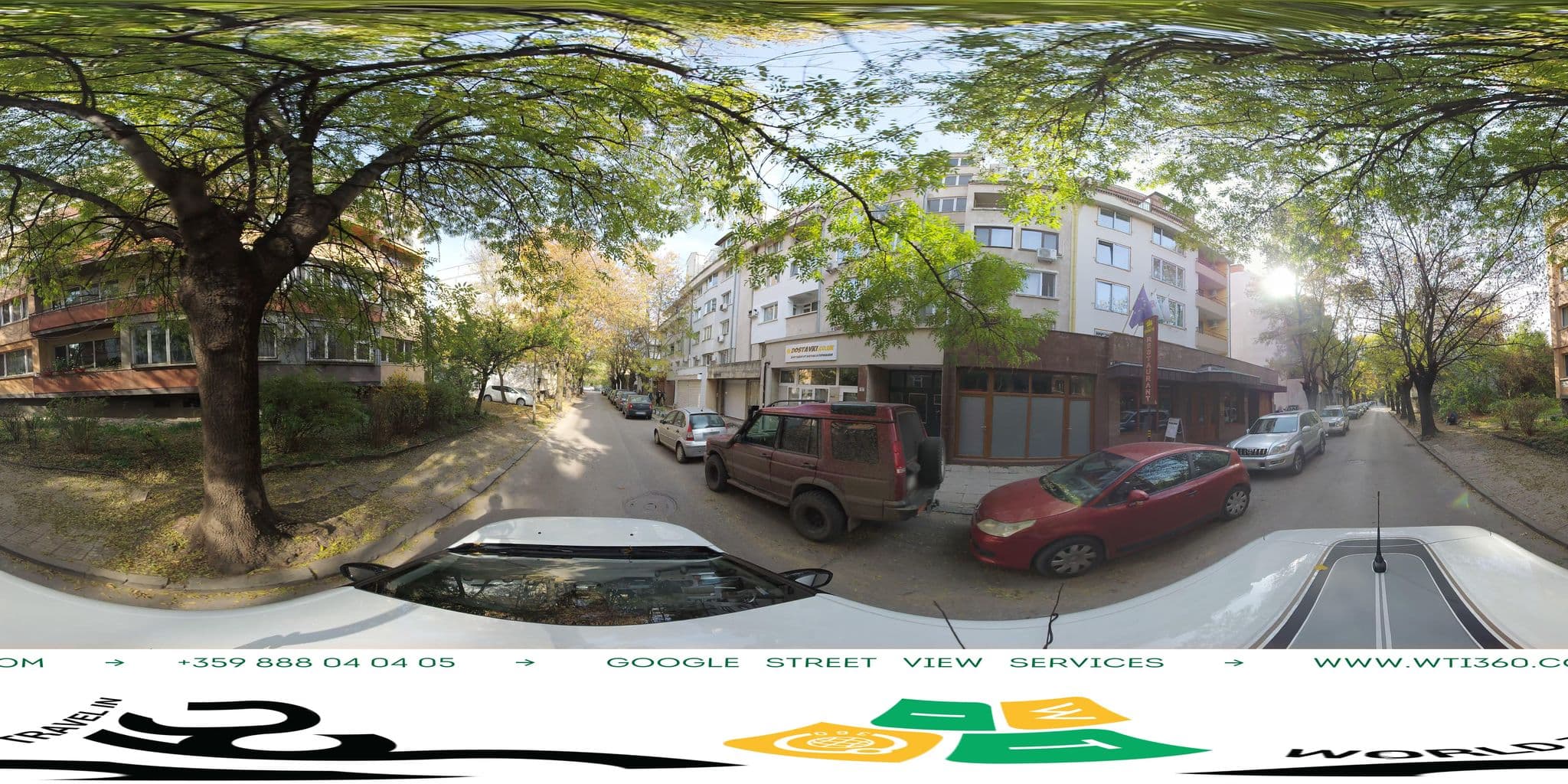 Street view near Geneva, Sofia — © WTI360 (CC BY-SA · Mapillary)