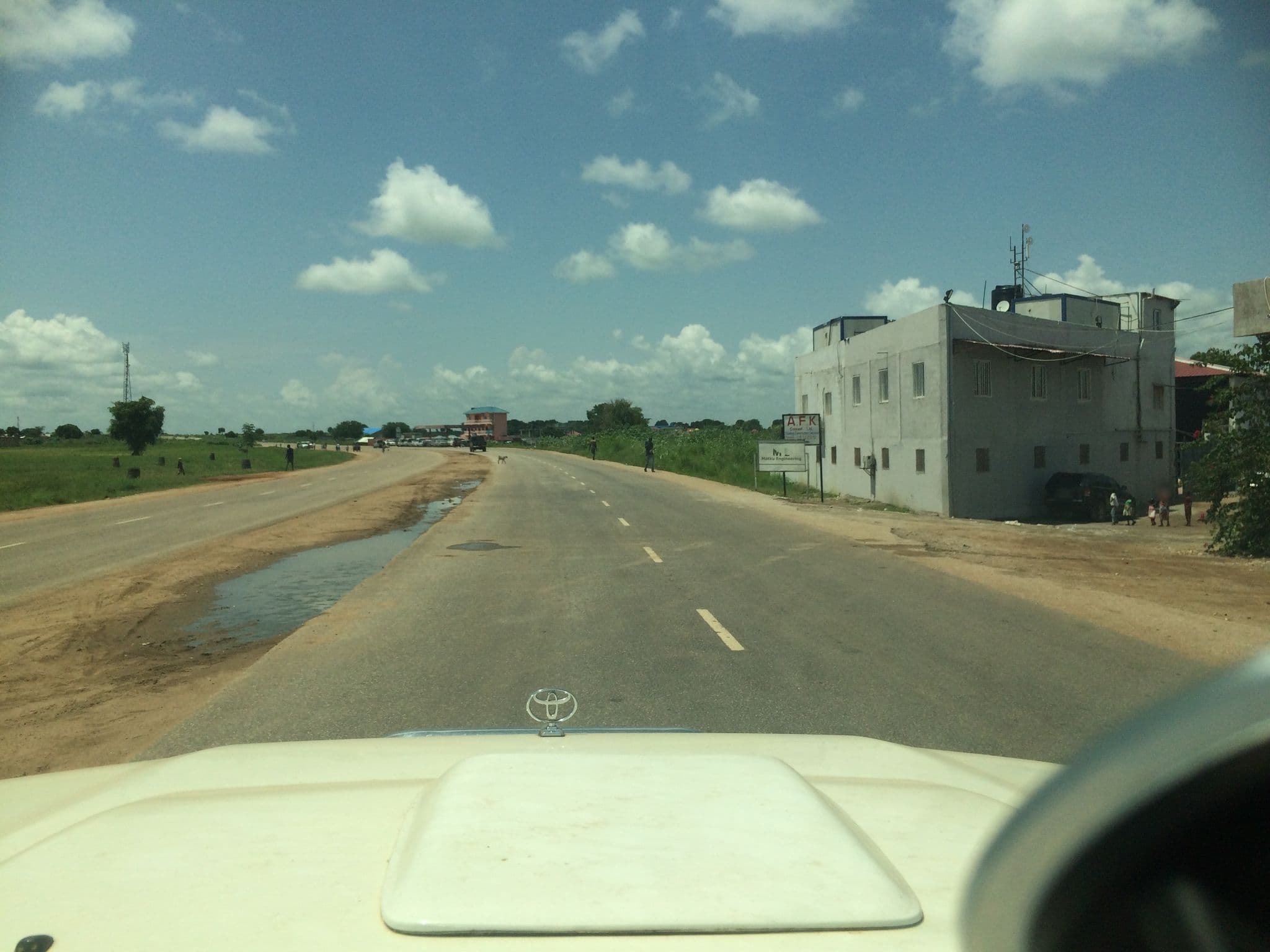 Street view near AFK Apartment, Juba