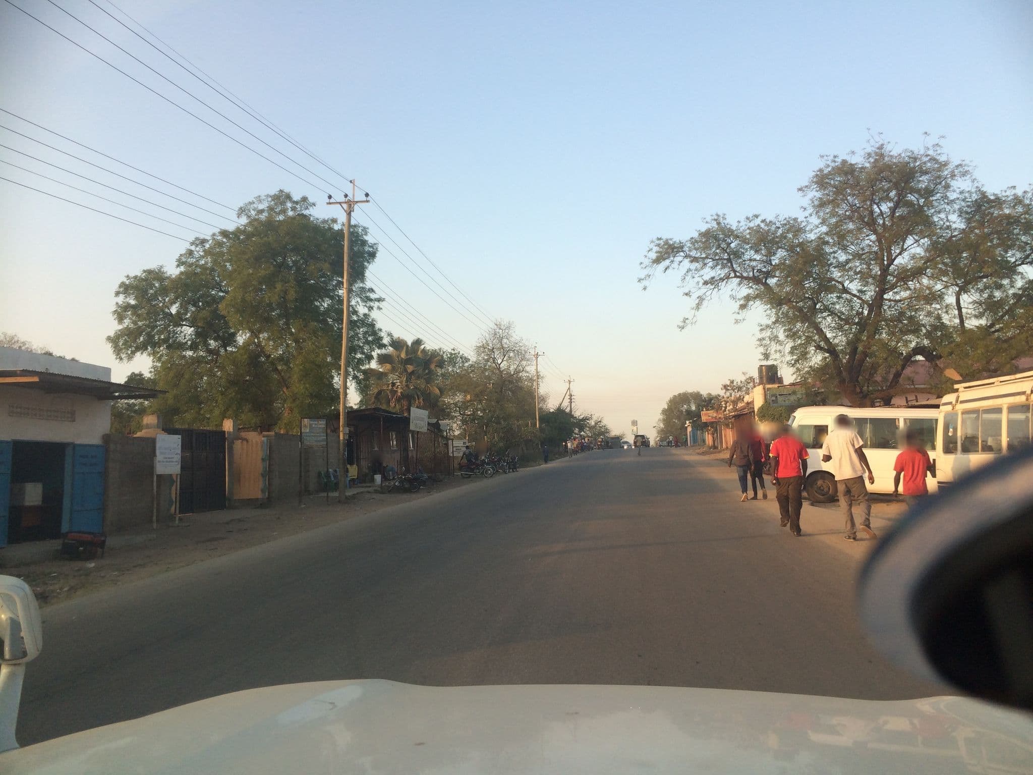 Street view near Elim Hotel, Juba